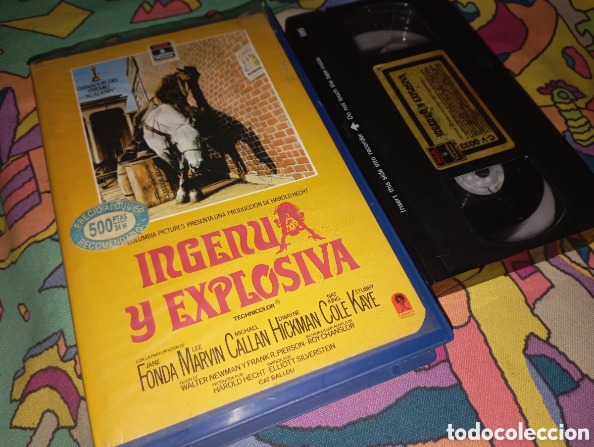 Cine: Ingenua y explosiva -vhs- 1 edicion