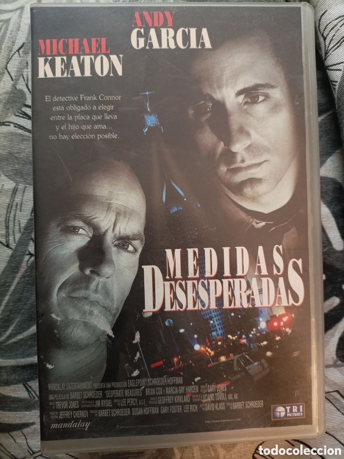 Cine: MEDIDAS DESESPERADAS [ VHS CAJA Grande ]
