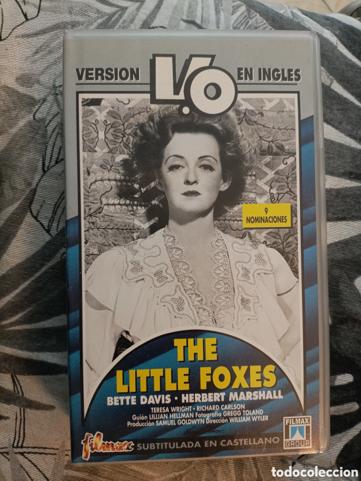 Cine: THE LITTLE FOXES [ VHS CAJA PEQUE&Ntilde;A]