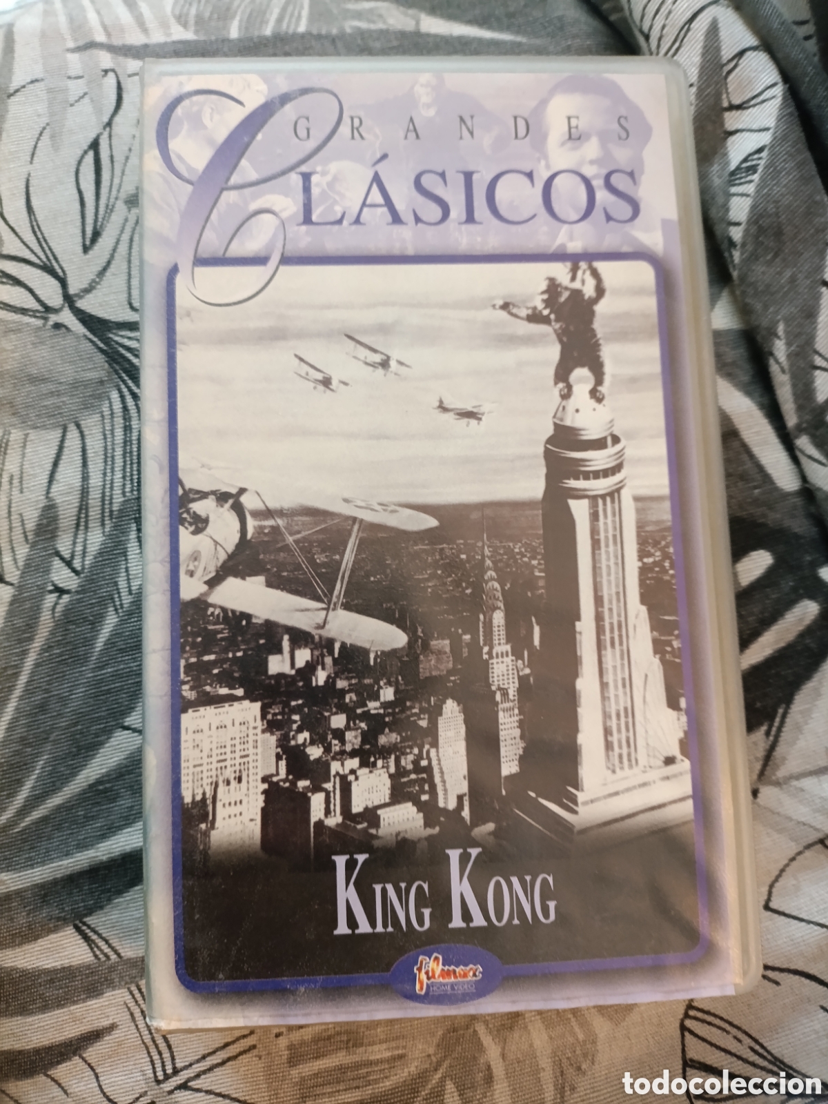 Cine: GRANDES CL&Aacute;SICOS KING KONG [ VHS CAJA PEQUE&Ntilde;A]