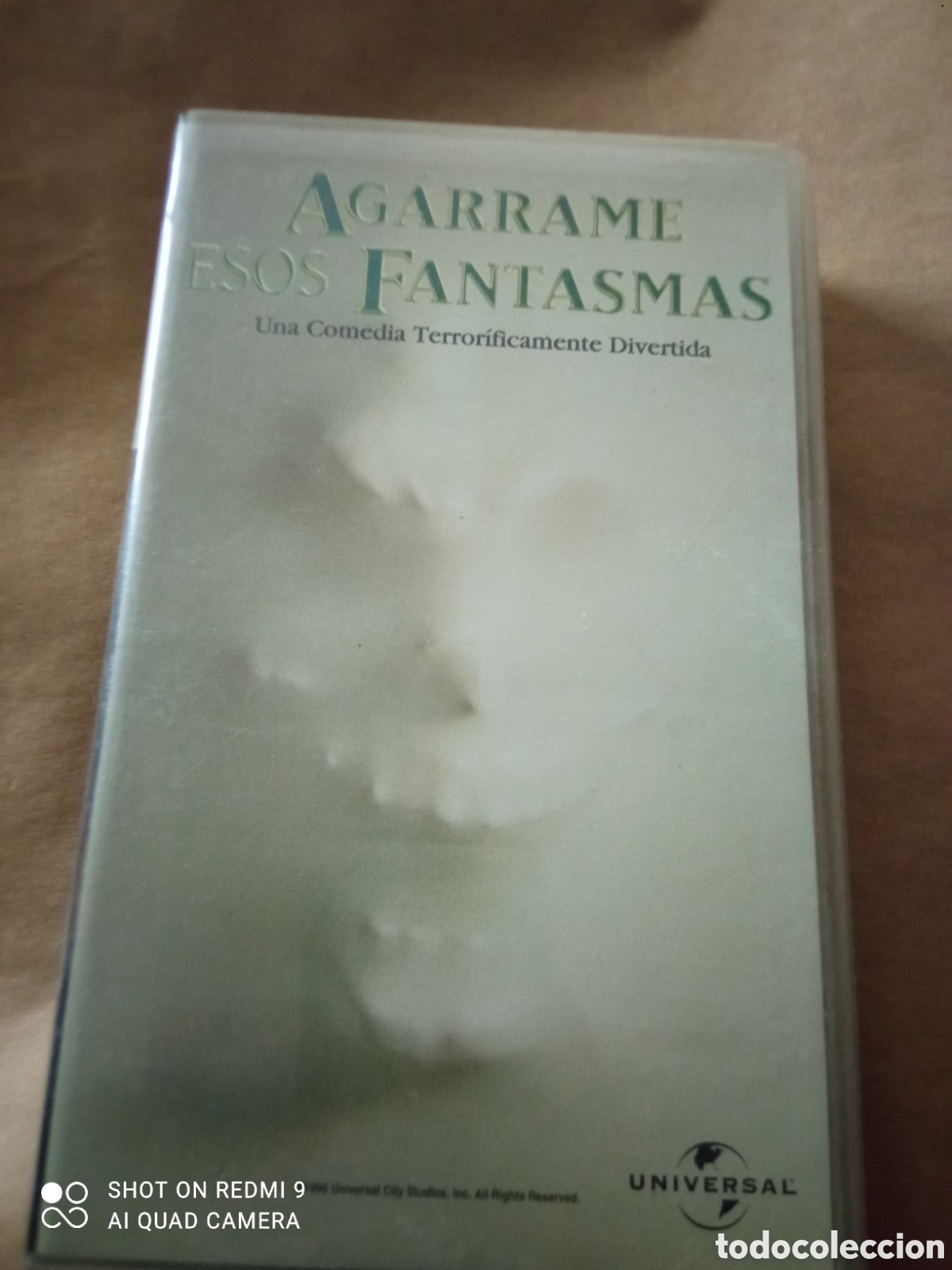 Cine: Ag&aacute;rrame esos fantasmas pel&iacute;cula vhs caja peque&ntilde;a