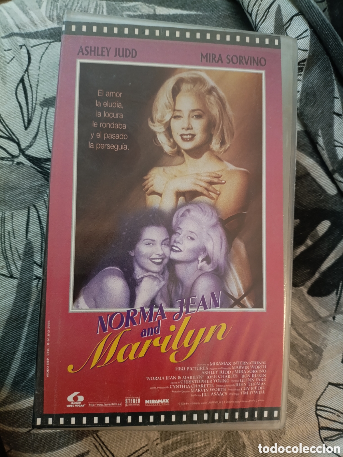 Cine: NORMA JANE AND MARLYN [ VHS CAJA PEQUE&Ntilde;A]