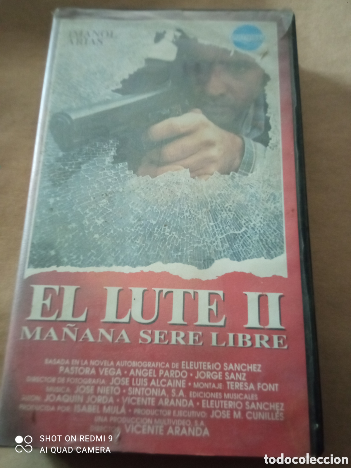 Cine: El lute dos ma&ntilde;ana ser&eacute; libre pel&iacute;cula vhs caja peque&ntilde;a