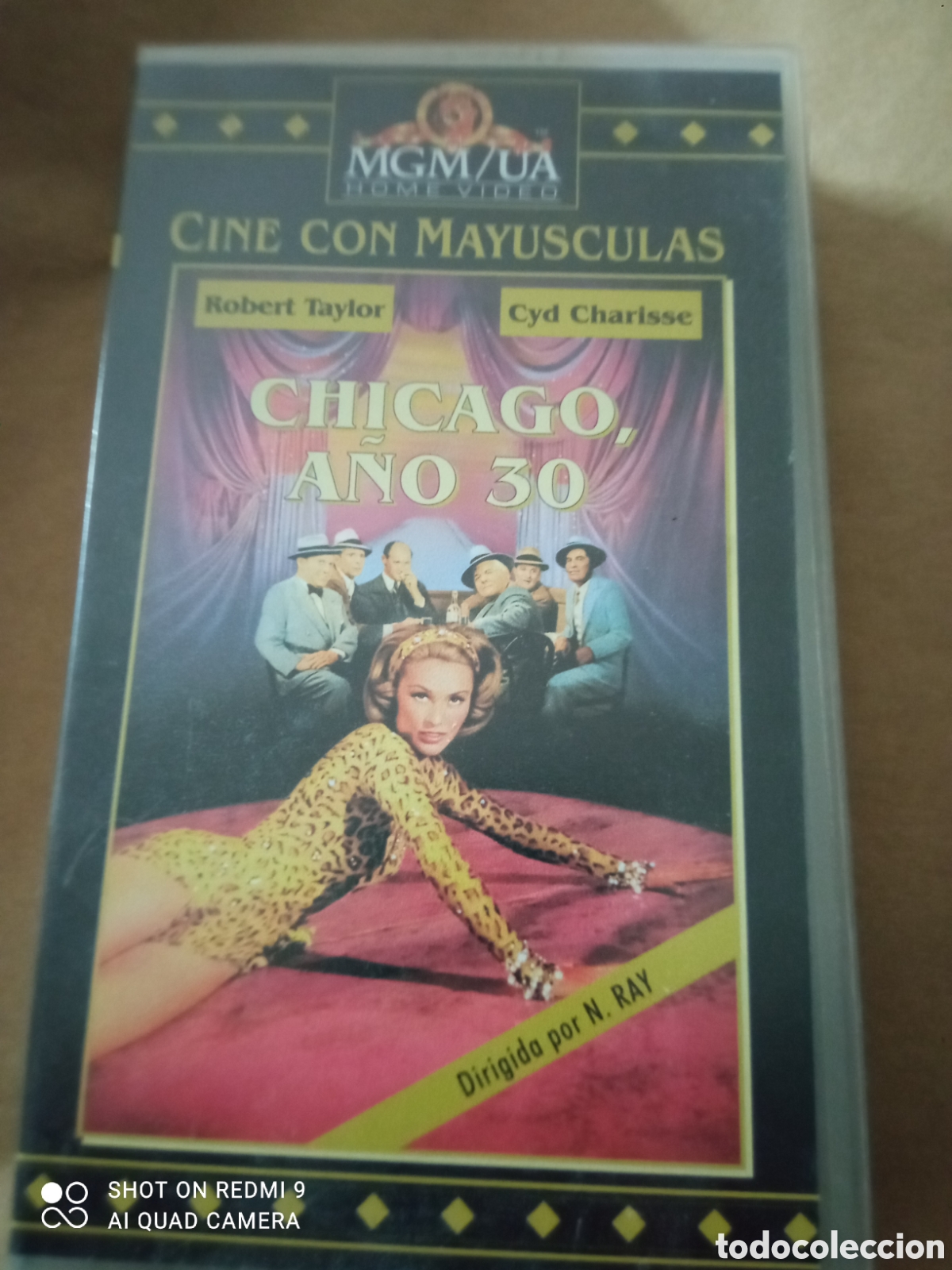 Cine: Chicago a&ntilde;o 30 pel&iacute;cula vhs caja peque&ntilde;a