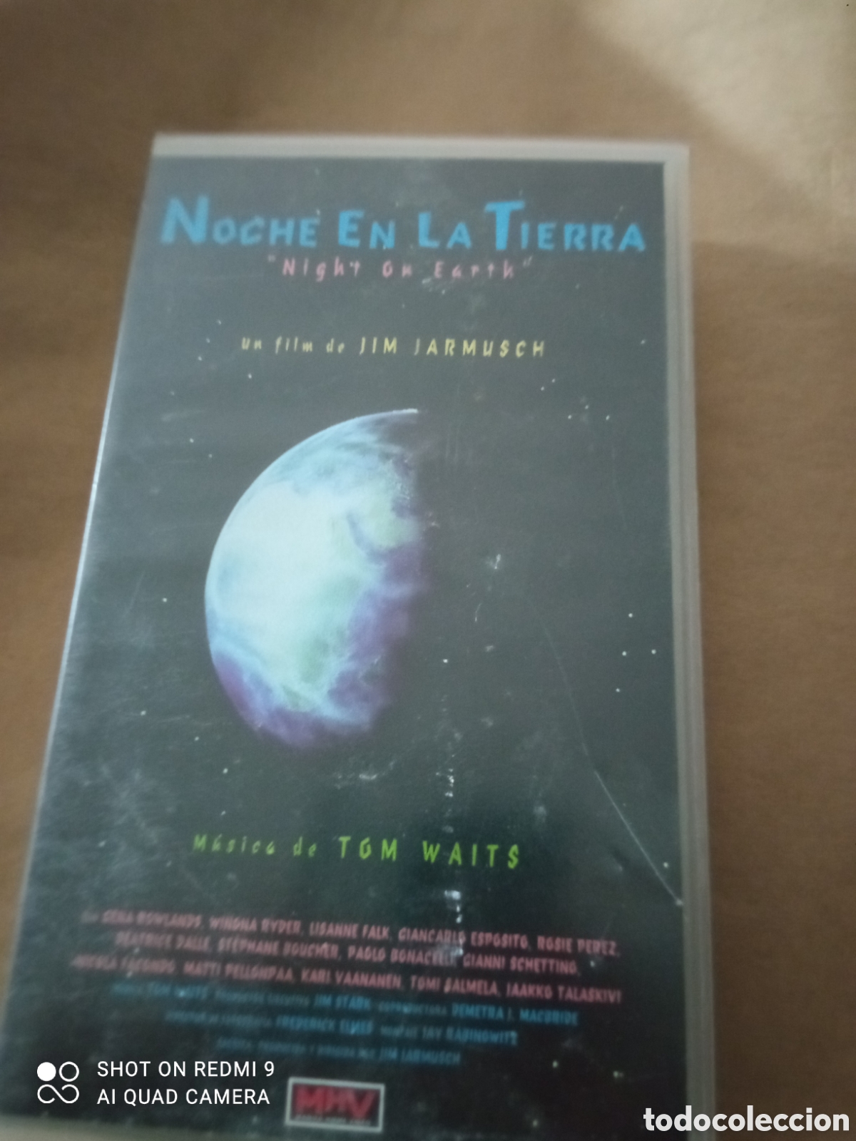 Cine: Noche en la tierra pel&iacute;cula vhs caja peque&ntilde;a