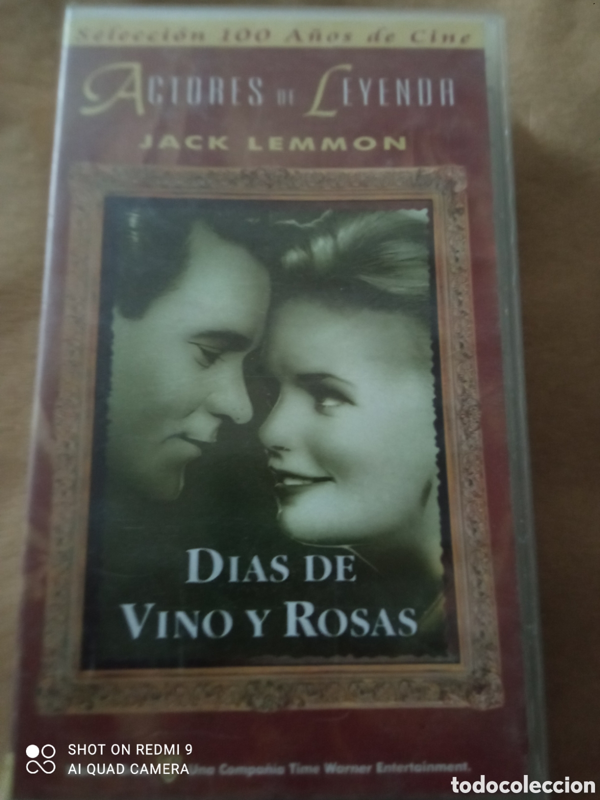 Cine: D&iacute;as de vino y rosas pel&iacute;cula vhs caja peque&ntilde;a