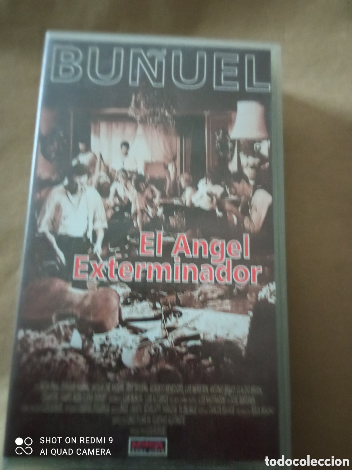 Cine: El &aacute;ngel exterminador pel&iacute;cula vhs caja peque&ntilde;a