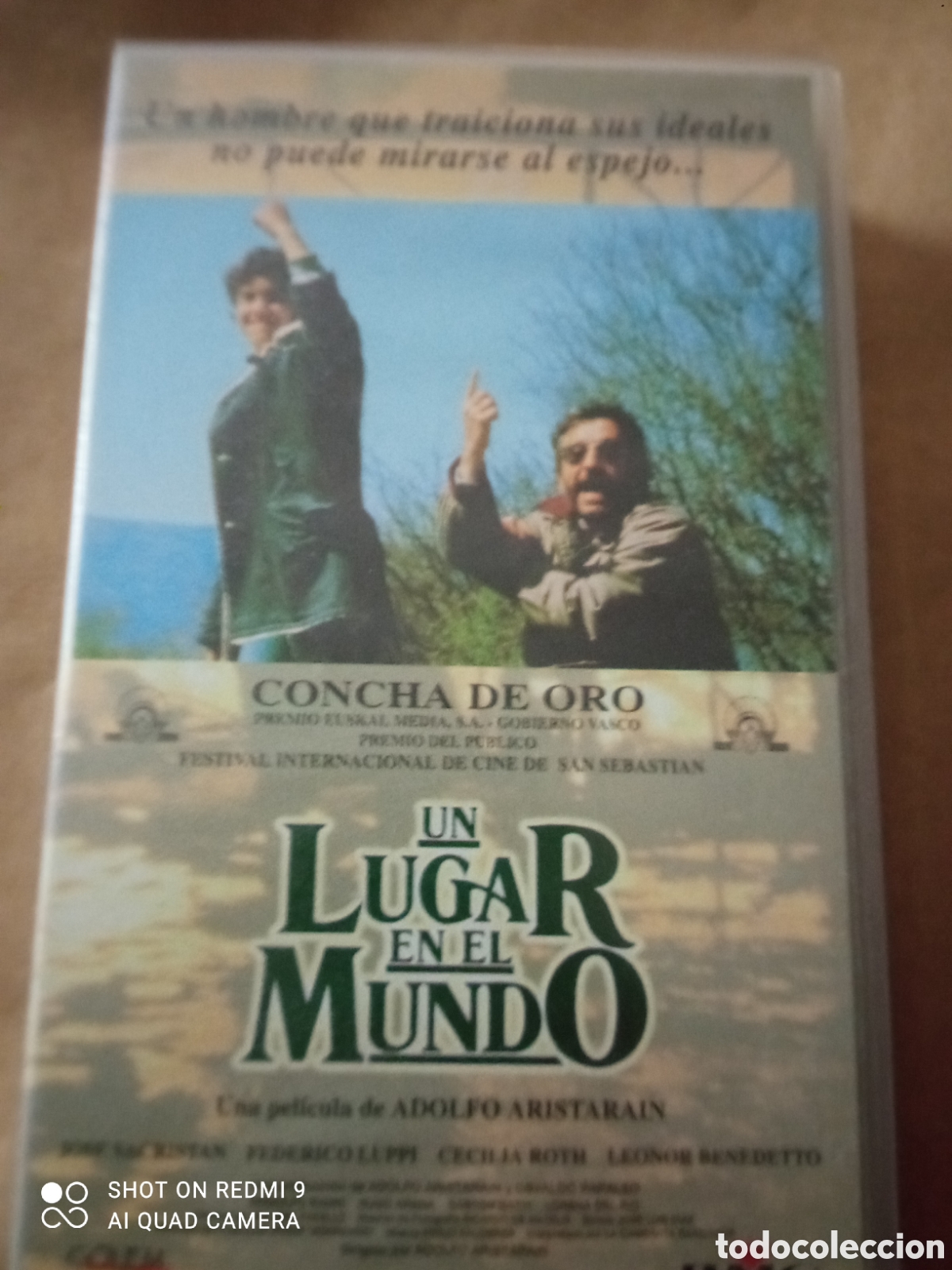 Cine: Un lugar en el mundo pel&iacute;cula vhs caja peque&ntilde;a