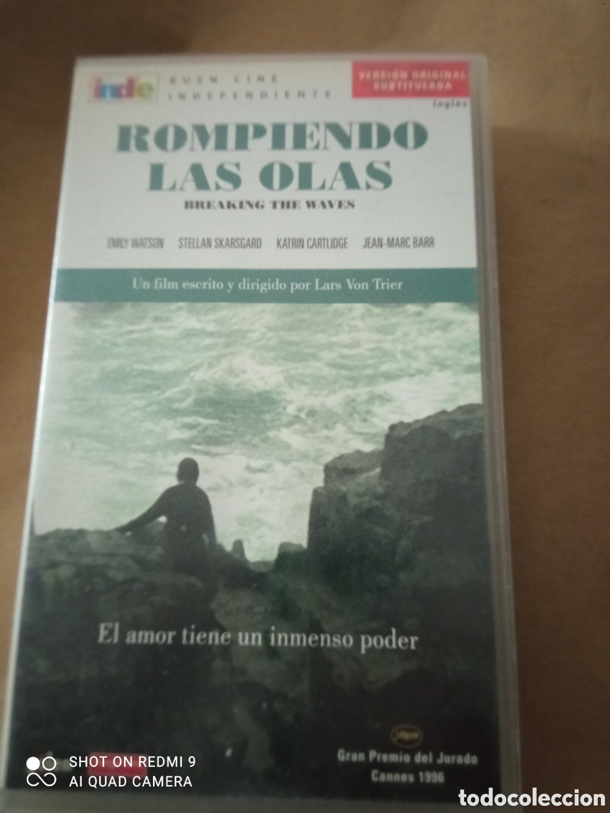 Cine: Rompiendo las olas pel&iacute;cula vhs caja peque&ntilde;a