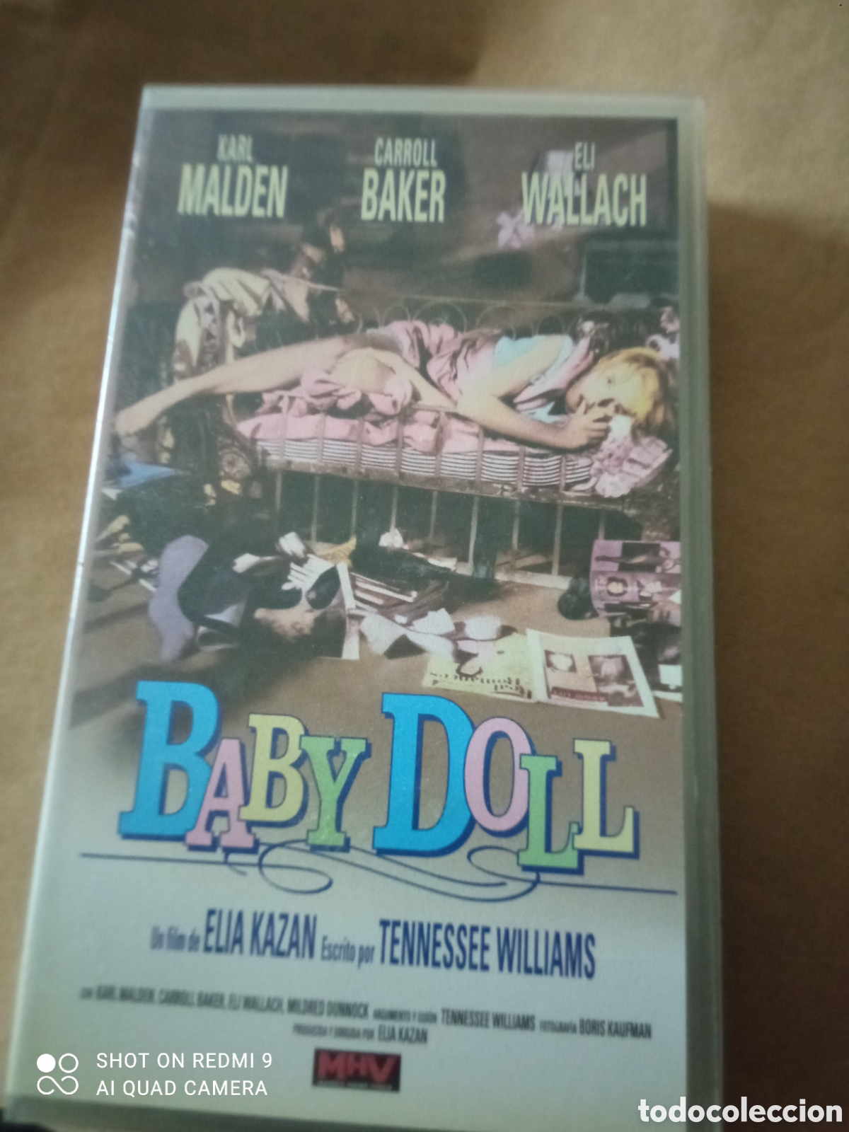 Cine: Baby doll pel&iacute;cula vhs caja peque&ntilde;a