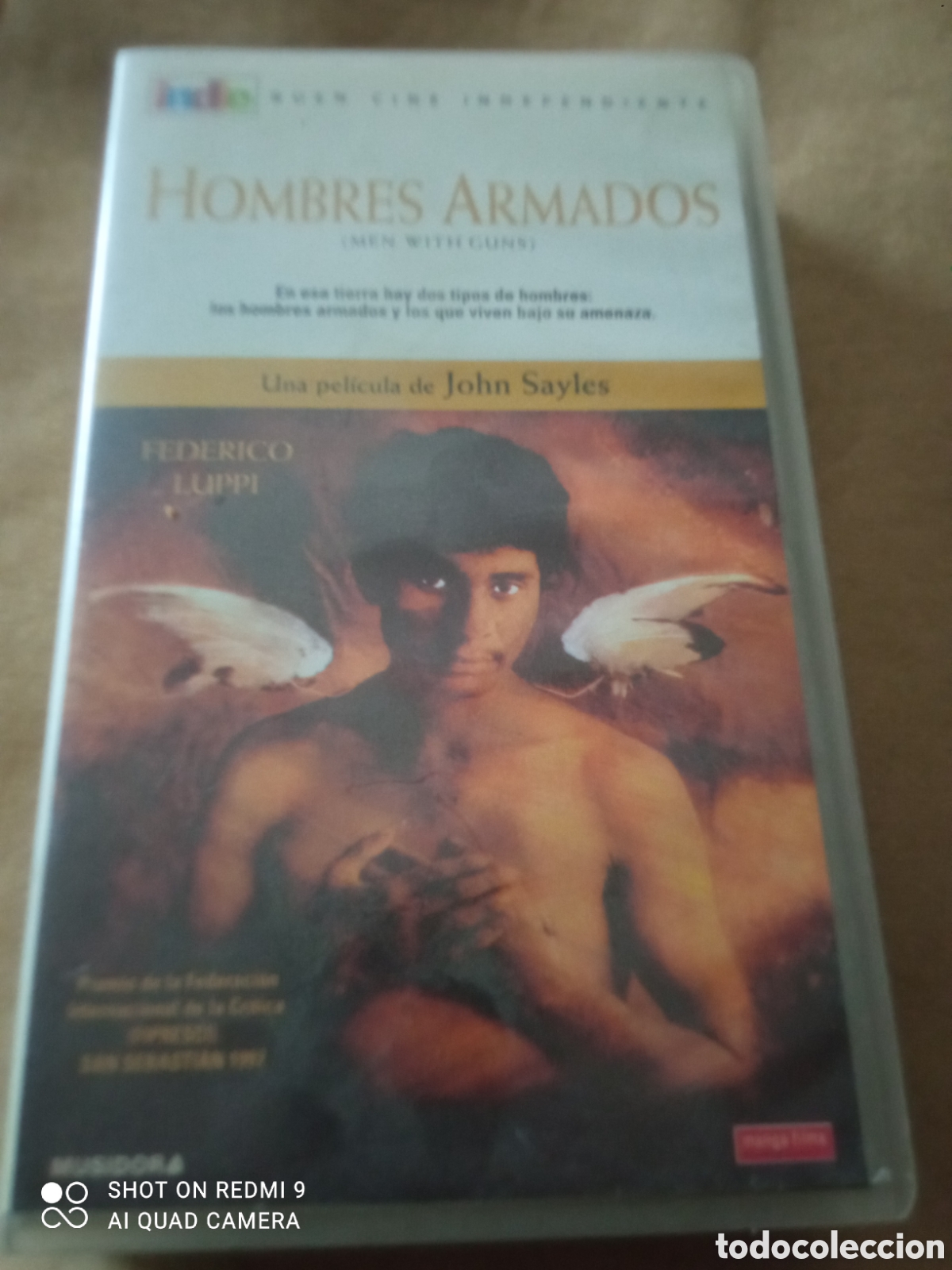 Cine: Hombres armados pel&iacute;cula vhs caja peque&ntilde;a
