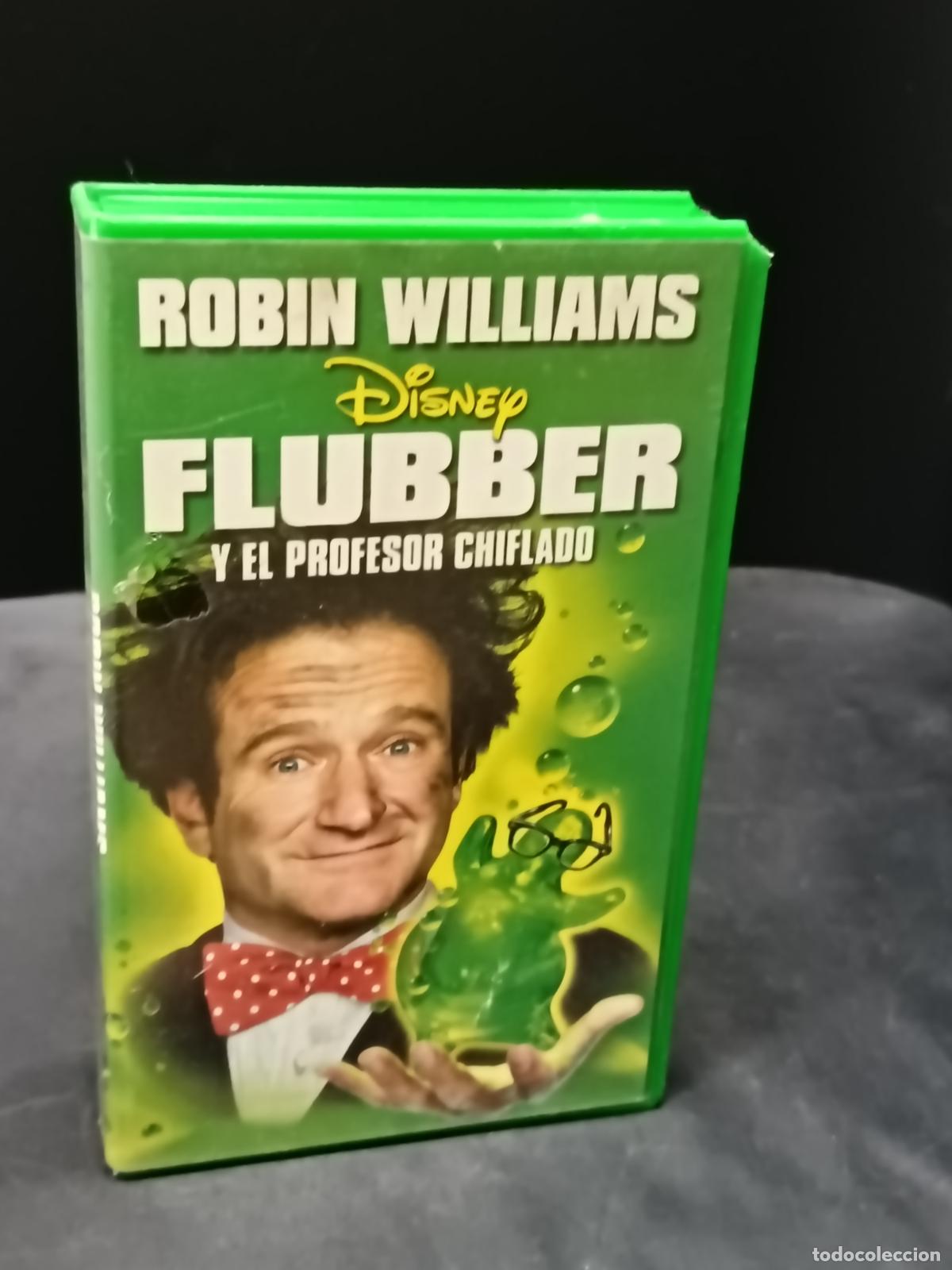 Cine: VHS FLUBBER y el profesor chiflado de DISNEY con Robin Williams.