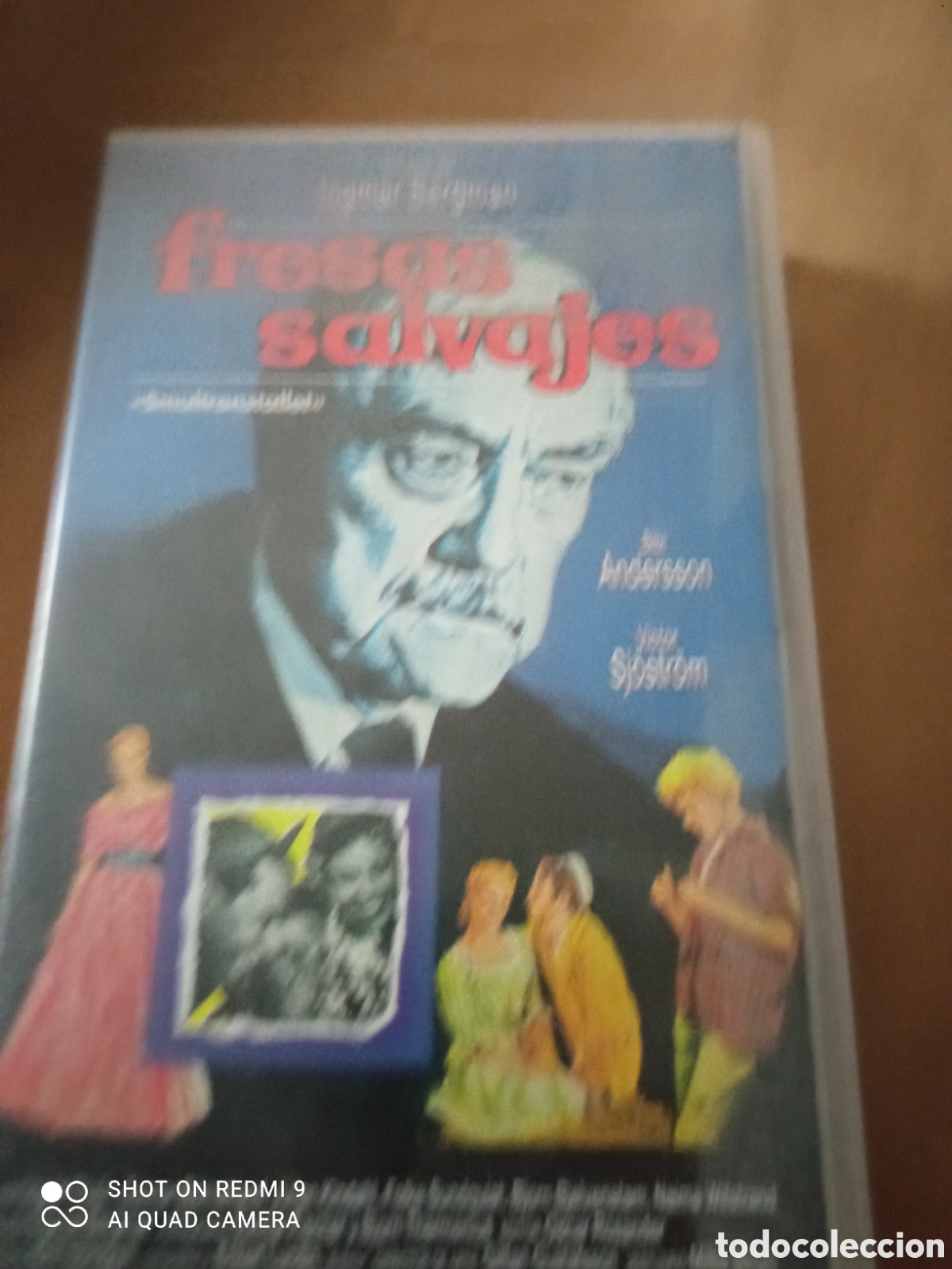 Cine: Fresas salvajes pel&iacute;cula vhs caja peque&ntilde;a