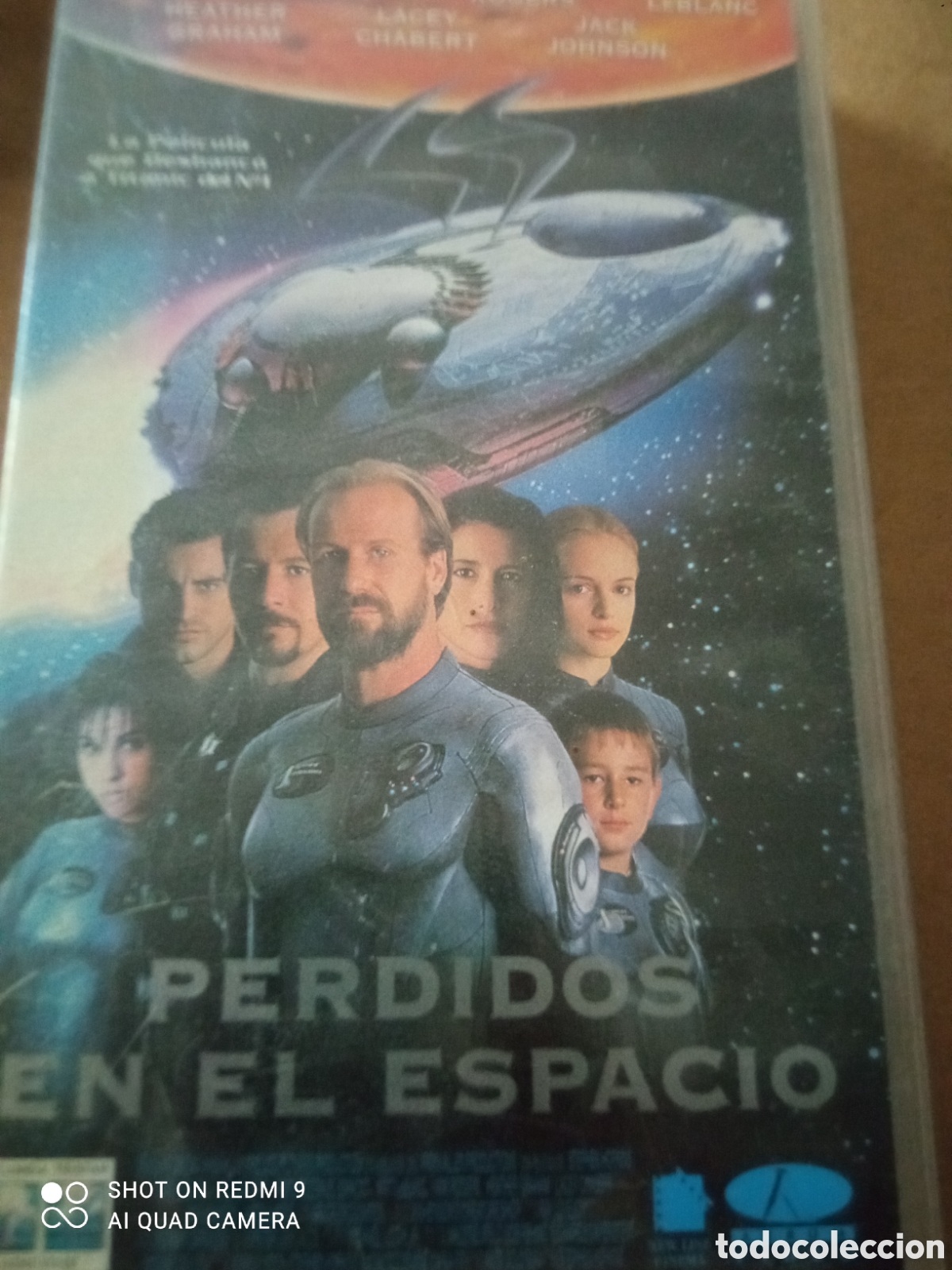 Cine: Perdidos en el espacio pel&iacute;cula vhs caja peque&ntilde;a