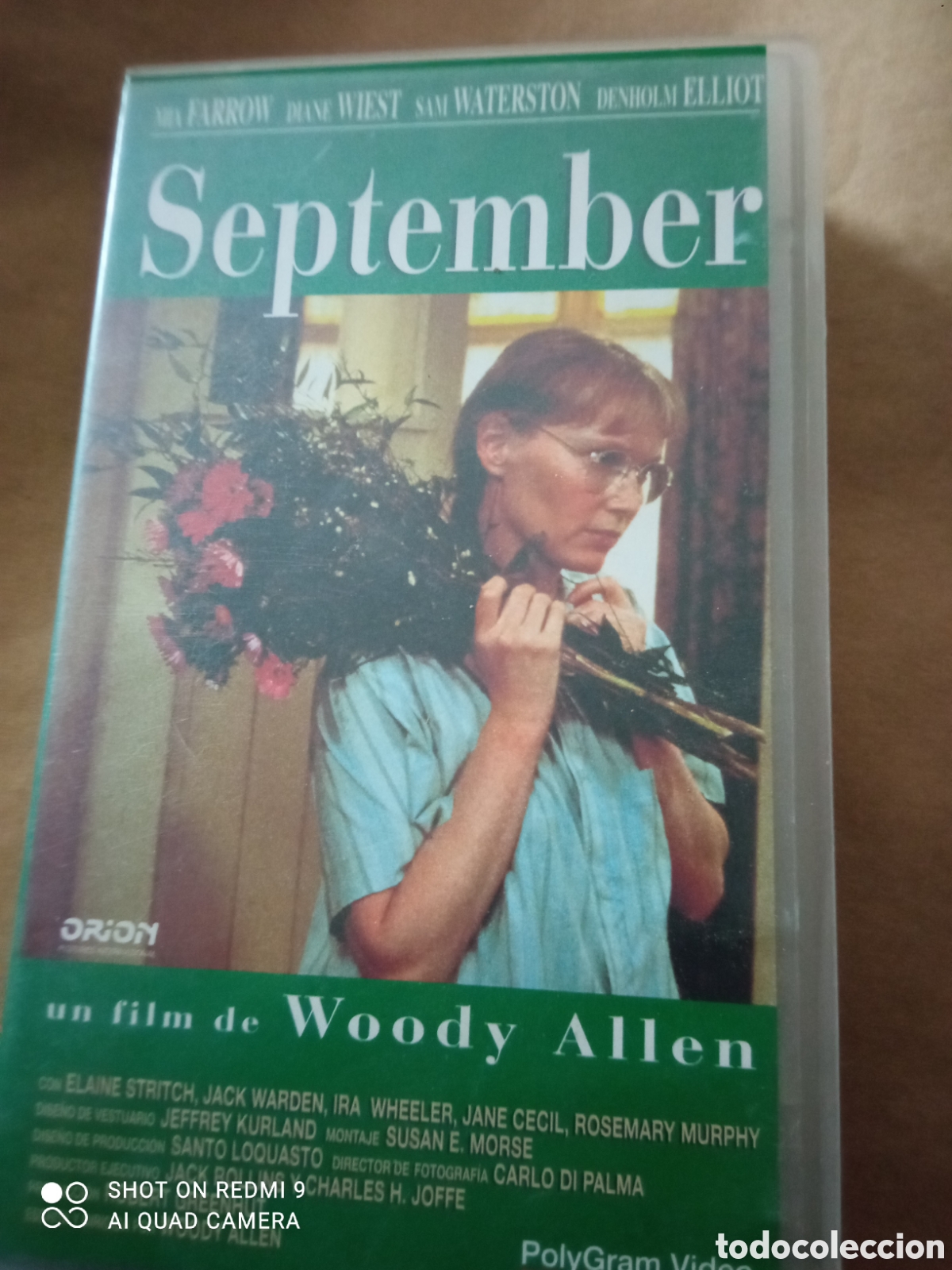 Cine: September pel&iacute;cula vhs caja peque&ntilde;a