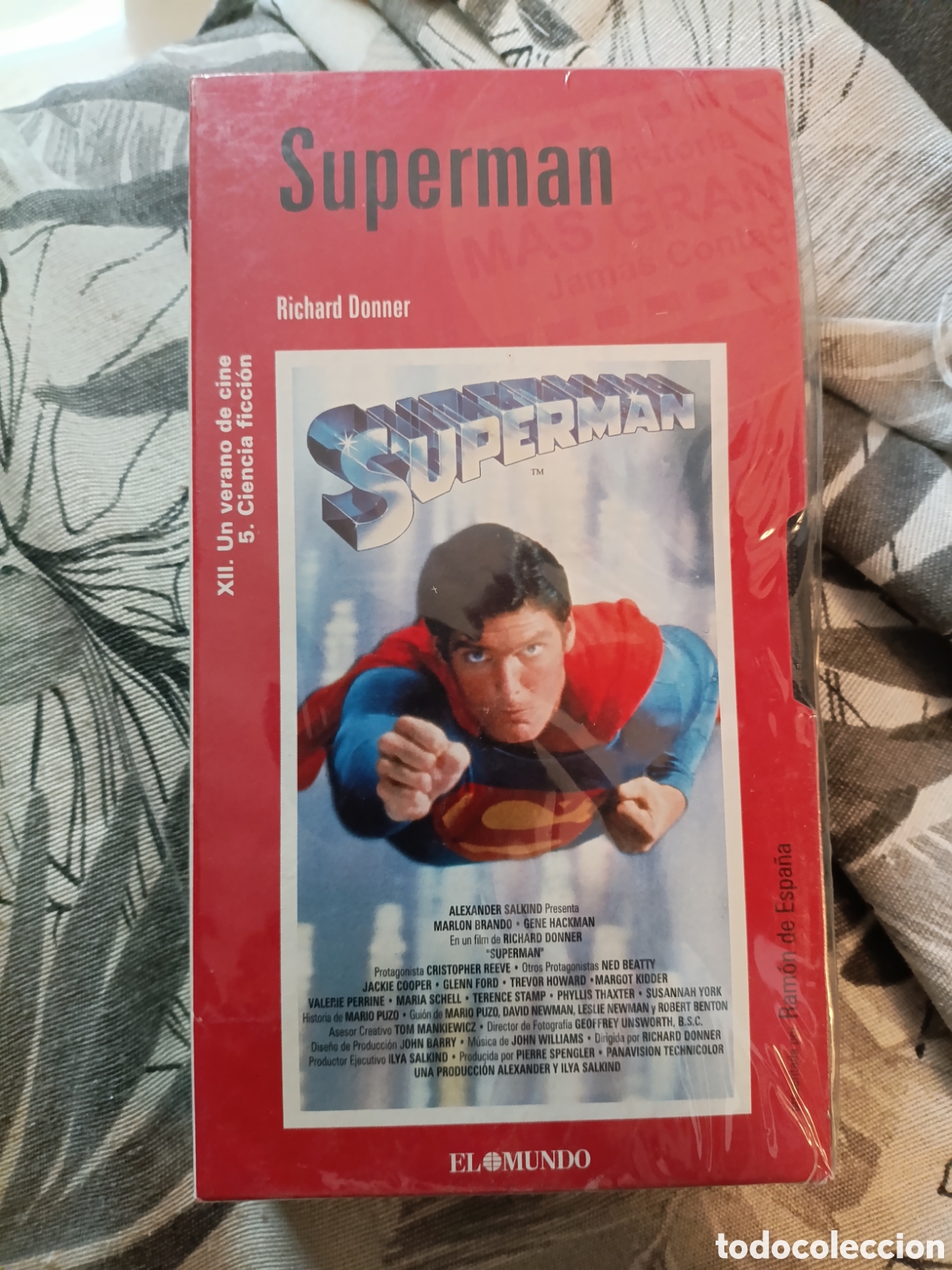 Cine: SUPERMAN PRECINTADA [ VHS CAJA PEQUE&Ntilde;A ]