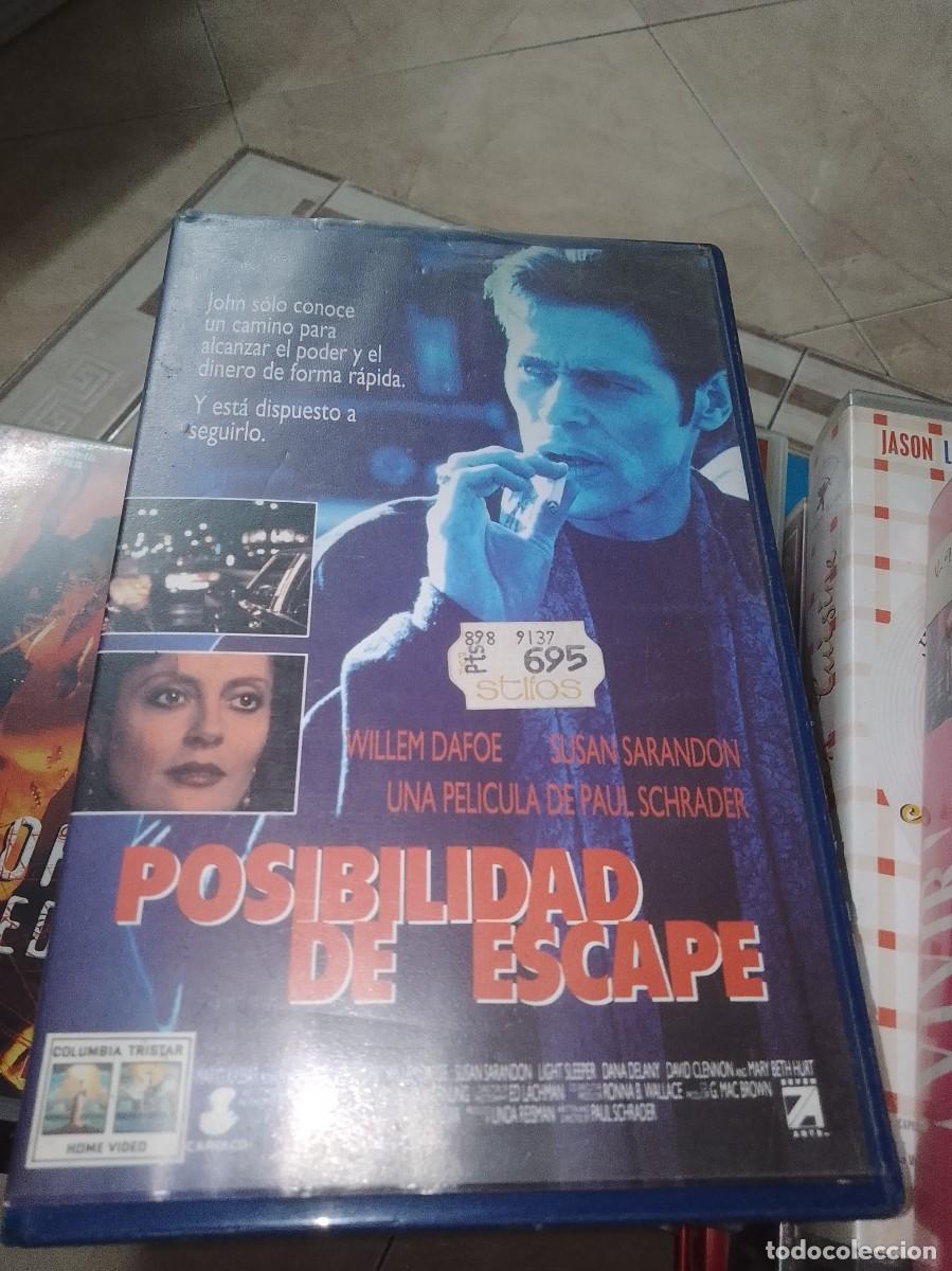 Cine: Posibilidad de escape vhs caja grande