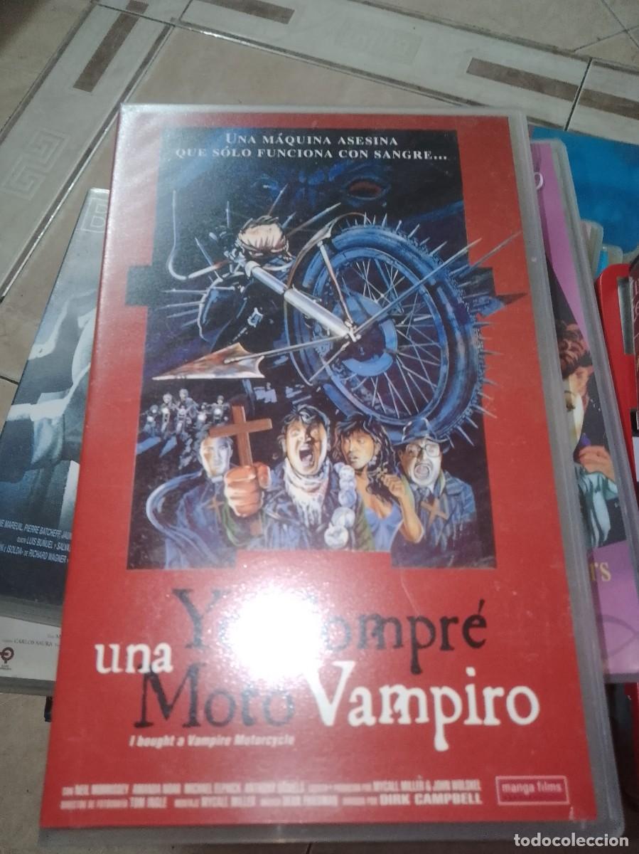 Cine: Yo compre una moto vampiro vhs caja grande &uacute;nica