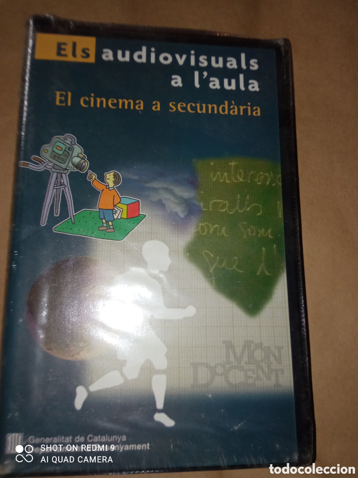 Cine: El cinema a secundaria caja grande VHS precintada nueva a estrenar con pl&aacute;stico nuevo