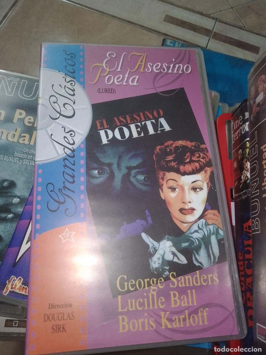 Cine: El asesino poeta vhs rrareza