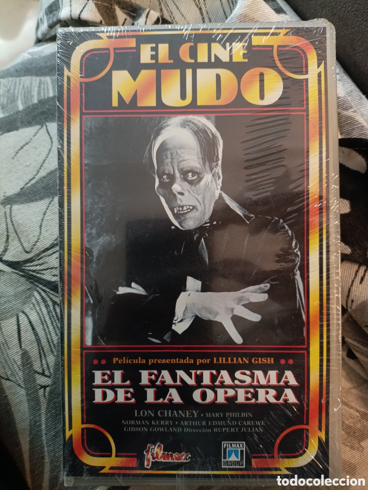 Cine: CINE MUDO EL FANTASMA DE LA &Oacute;PERA PRECINTADA [ VHS CAJA PEQUE&Ntilde;A ]