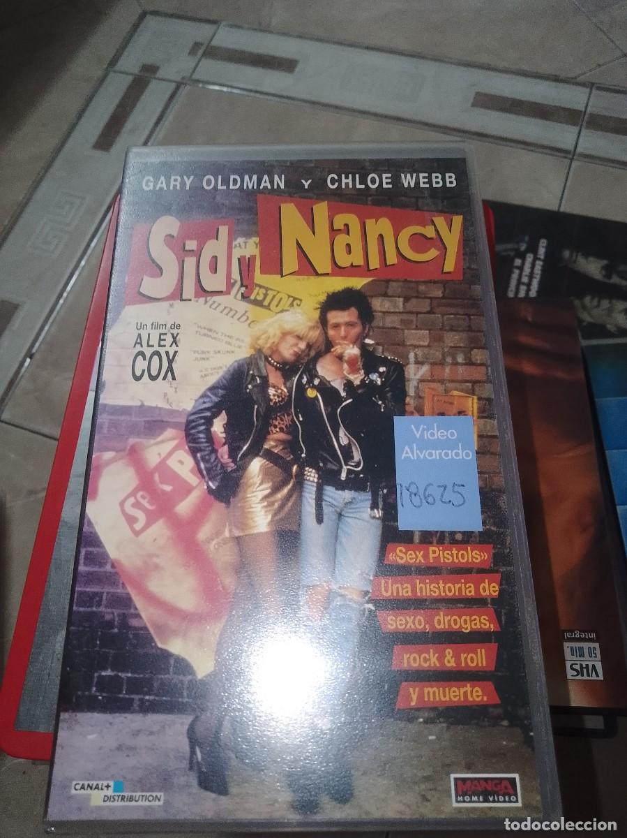 Cine: Sid y Nancy vhs caja peque&ntilde;a