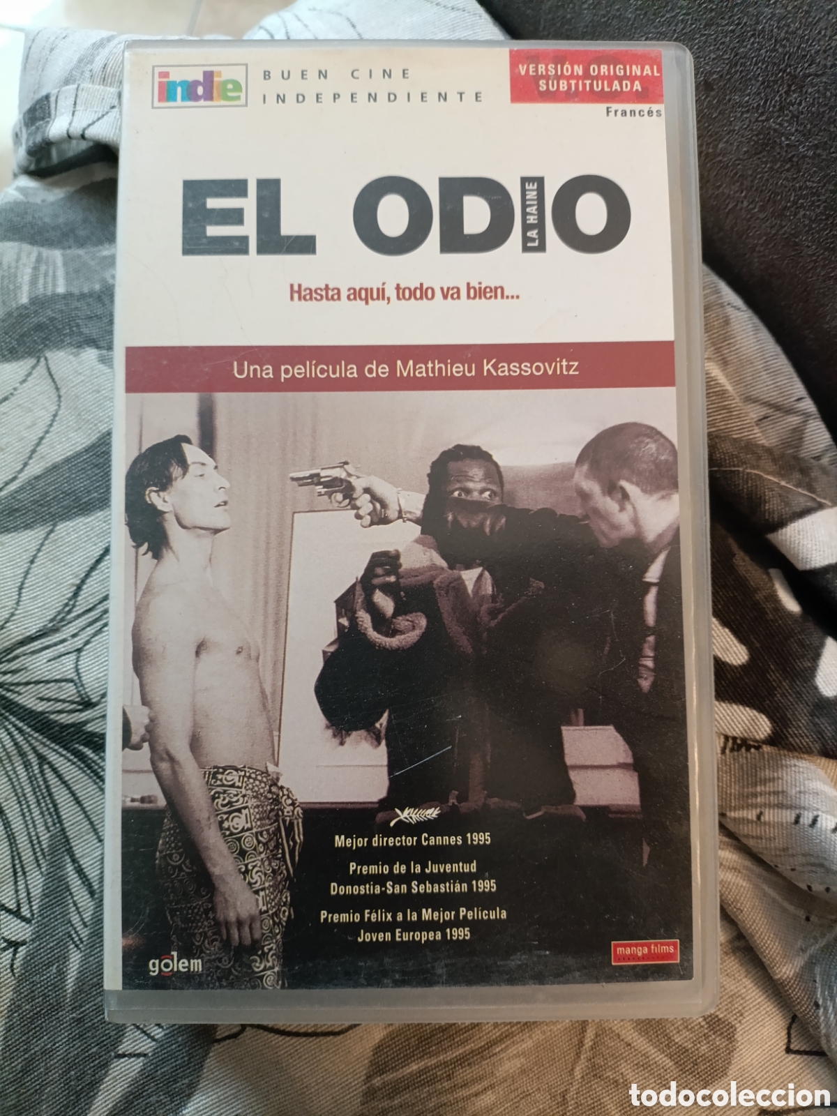 Cine: EL ODIO [ VHS CAJA PEQUE&Ntilde;A ]