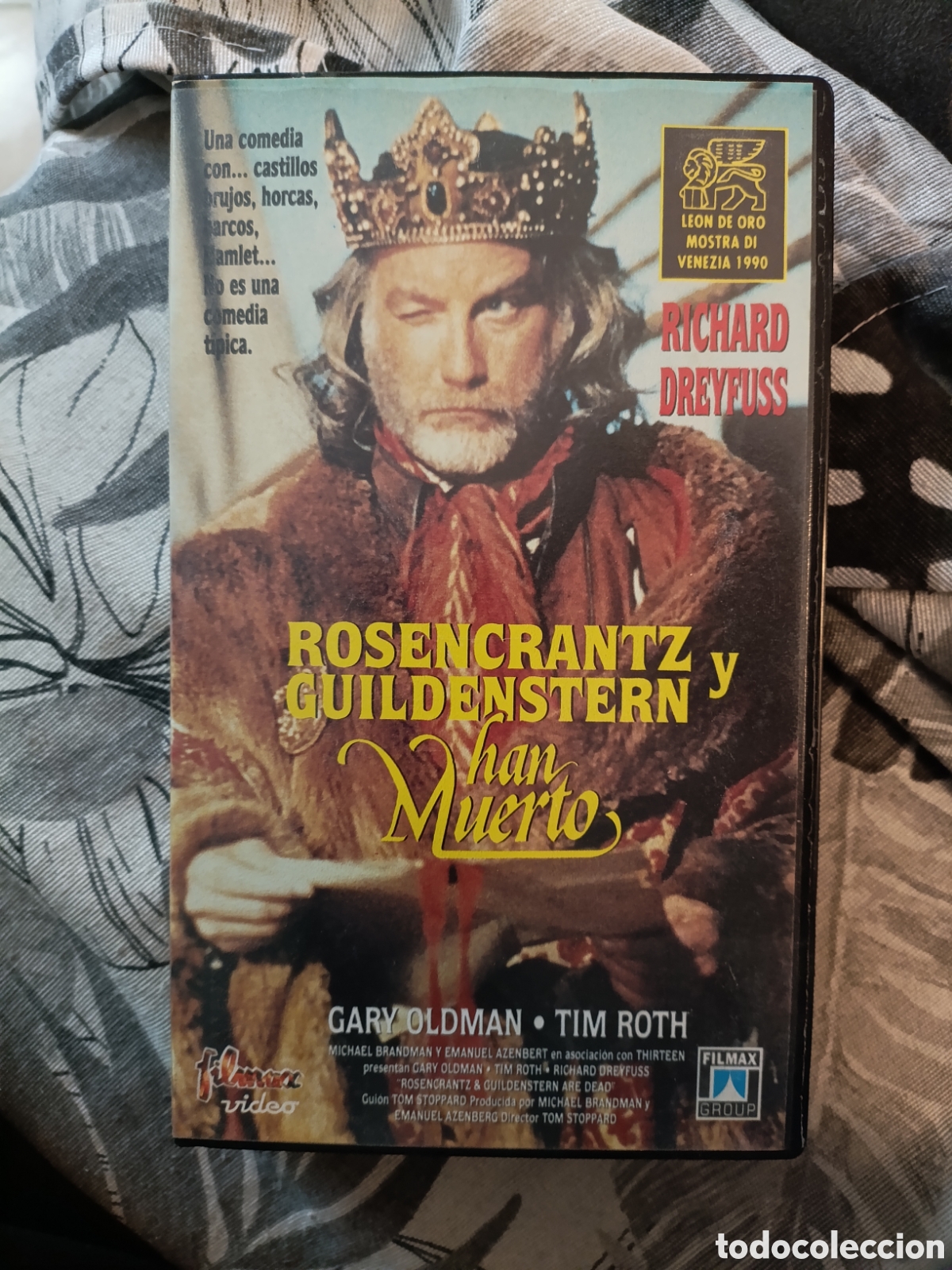 Cine: ROSENCRANTZ Y GUILDENSTERN HAN MUERTO [ VHS CAJA PEQUE&Ntilde;A ]