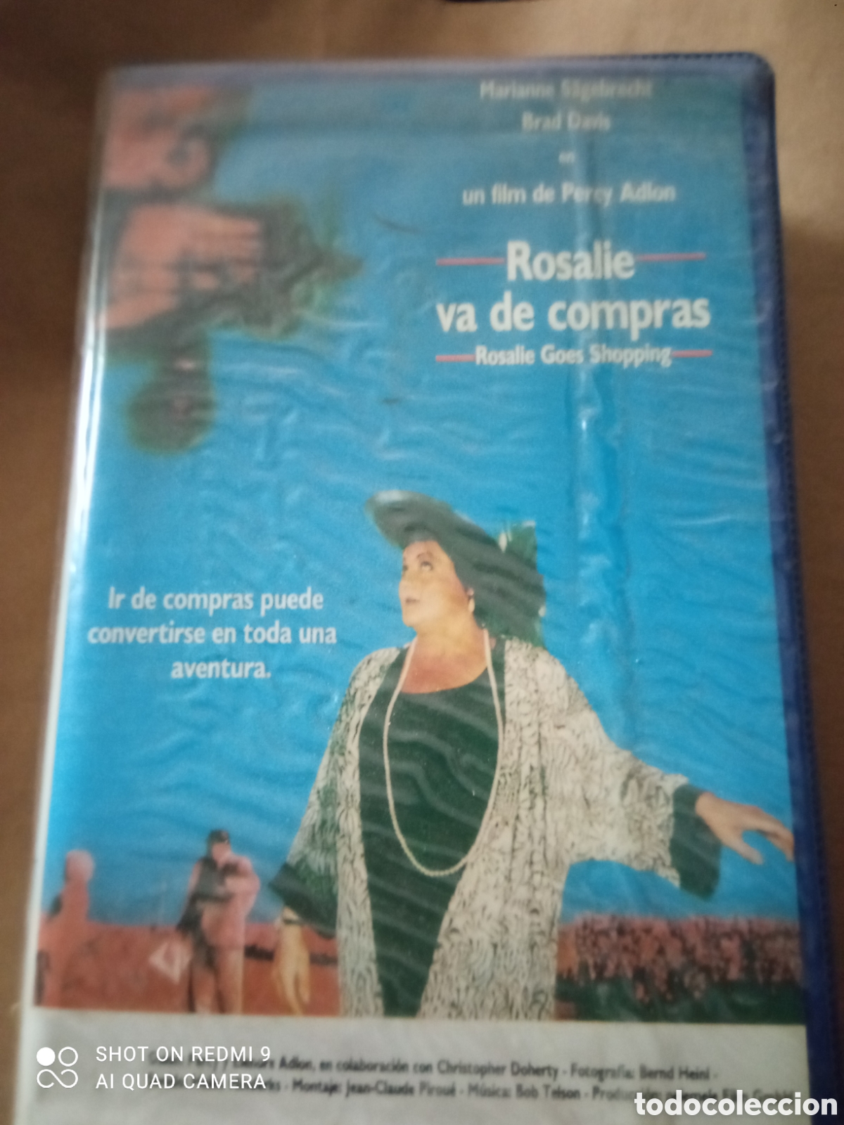 Cine: Rosalie va de compras vhs caja grande