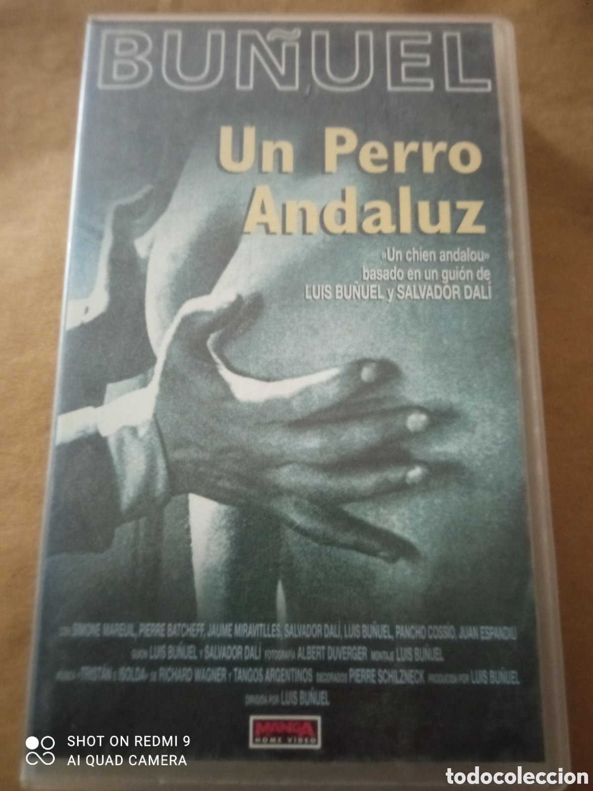 Cine: Un perro andaluz pel&iacute;cula vhs caja peque&ntilde;a