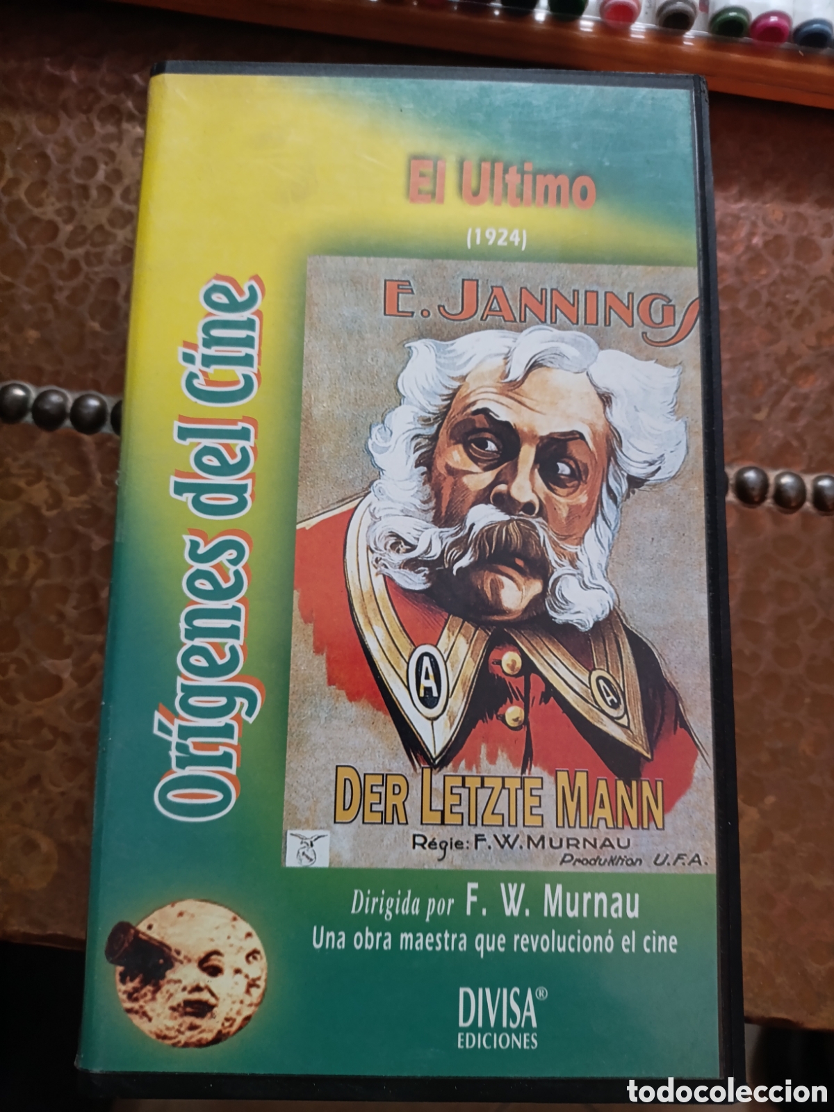 Cine: OR&Iacute;GENES DEL CINE TEZZ MANN EL ULTIMO [ VHS CAJA GRANDE ]
