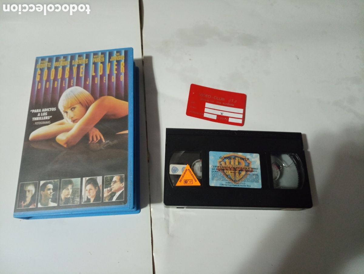 Cine: VHS doble juego goodbye lover