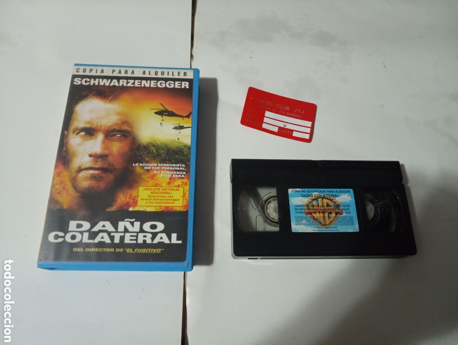 Cine: VHS da&ntilde;o colateral Warner