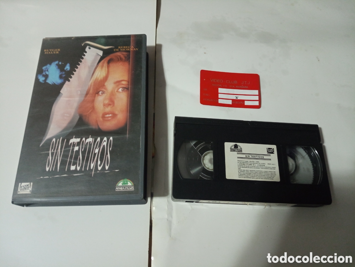 Cine: VHS Fox sin testigos