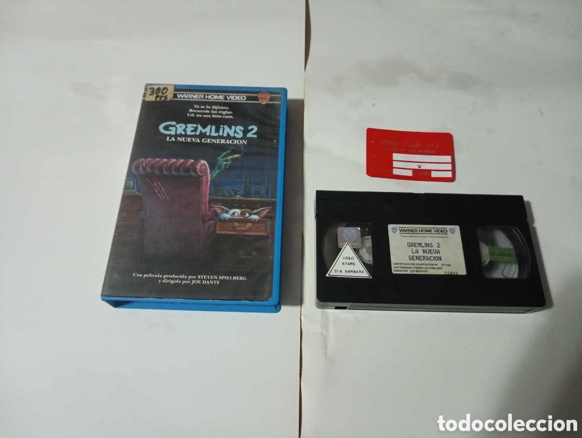Cine: VHS gremlins 2 la nueva generaci&oacute;n