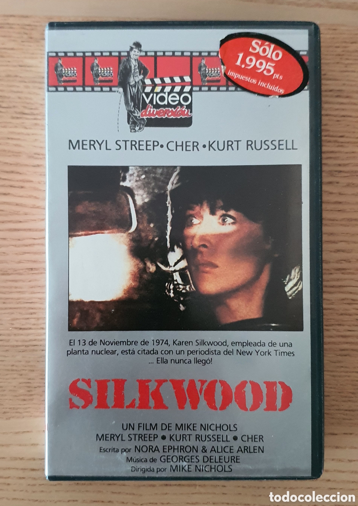 Cine: Silkwood VHS espa&ntilde;ol