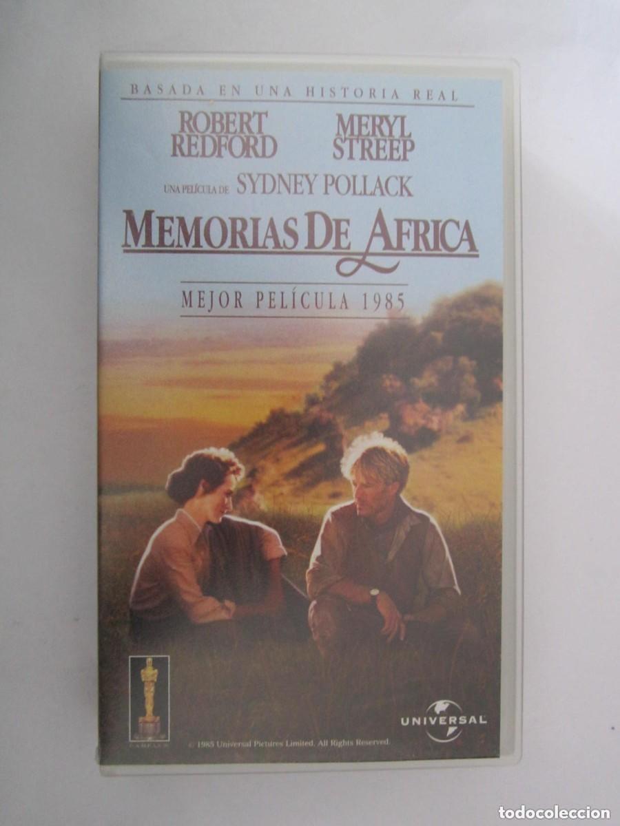 Cine: VHS - Memorias de &Aacute;frica. Universal - Buen estado.