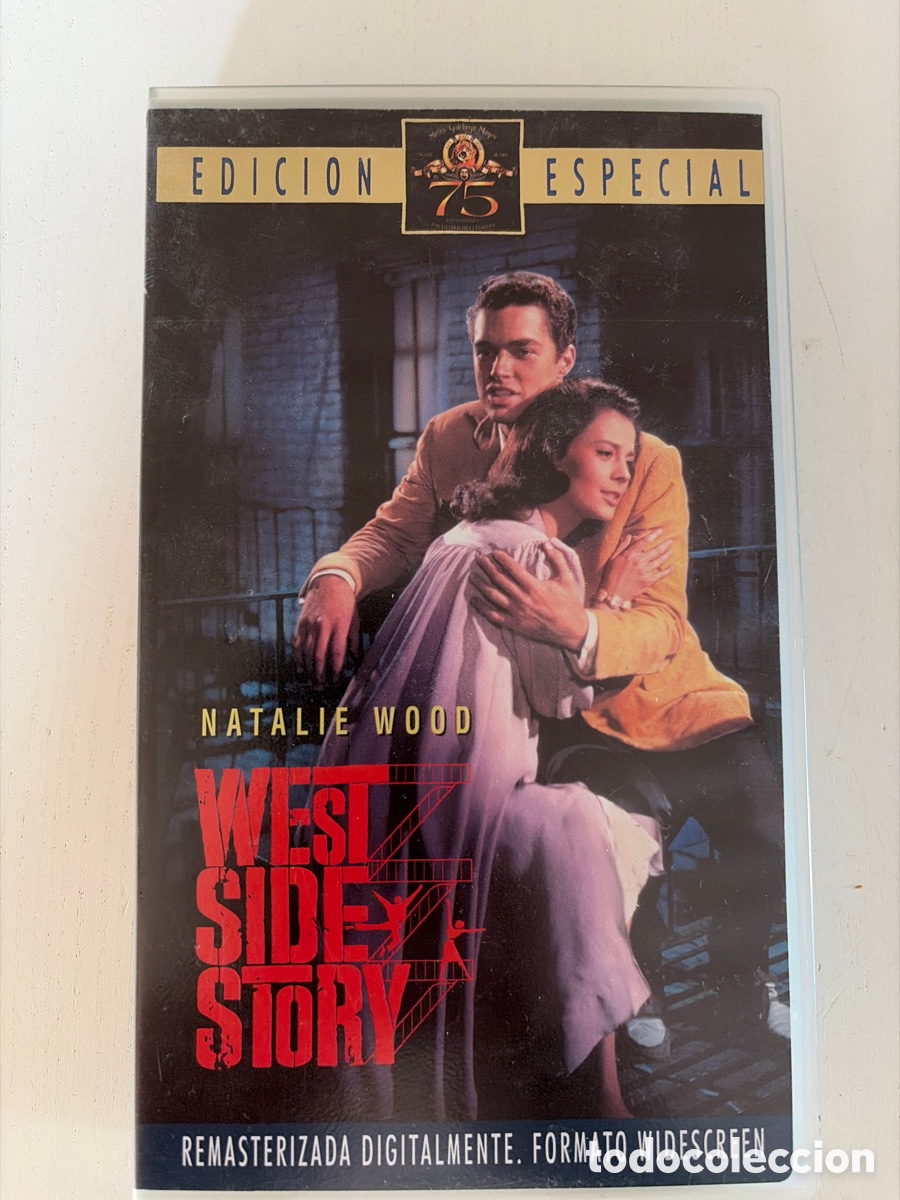 Cine: Cinta VHS West Side Story - Edici&oacute;n Especial 75 Aniversario MGM Remasterizada
