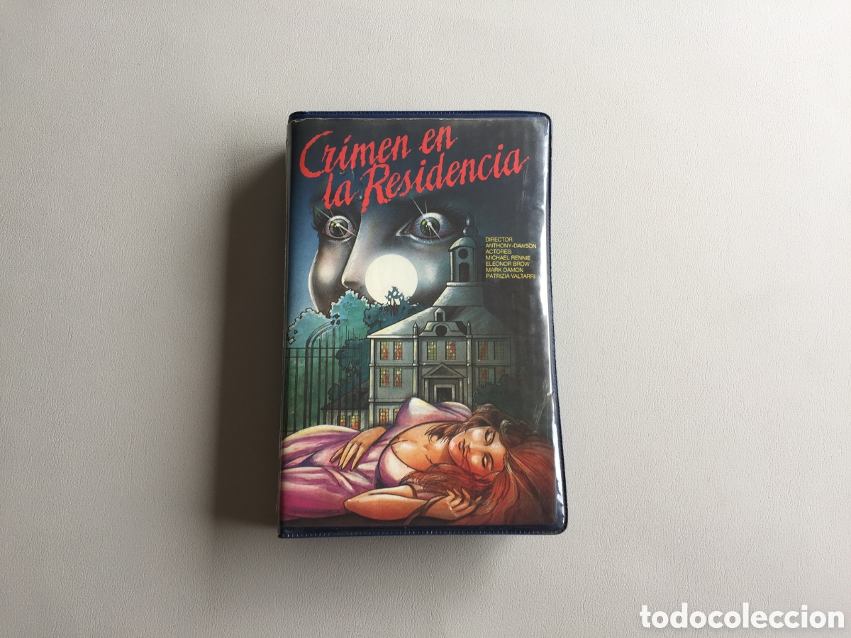 Cine: VHS CRIMEN EN LA RESIDENCIA PELICULA 1968