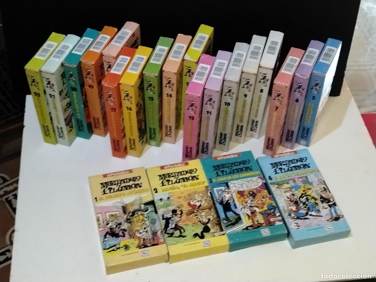 Cine: COLECCI&Oacute;N DE 22 VHS DE MORTADELO Y FILEM&Oacute;N - completa