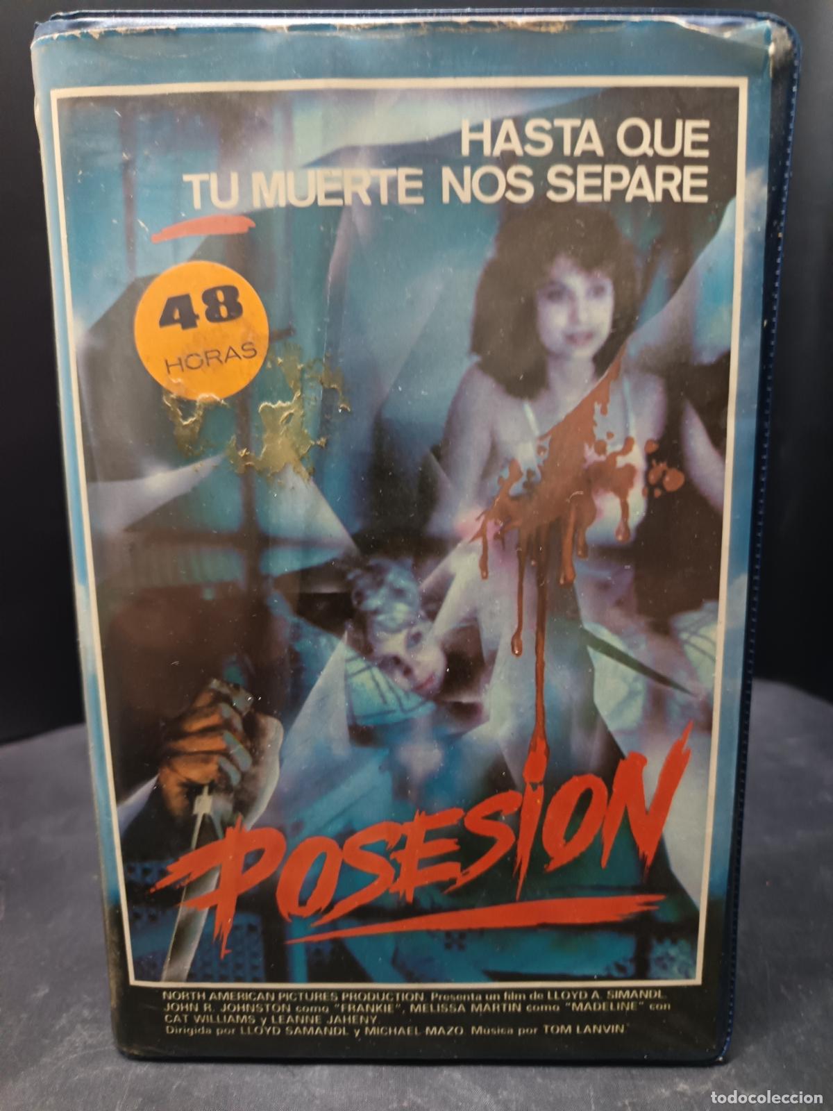 Cine: POSESION de Lloyd A. Simandl. VHS Terror. Muy rara
