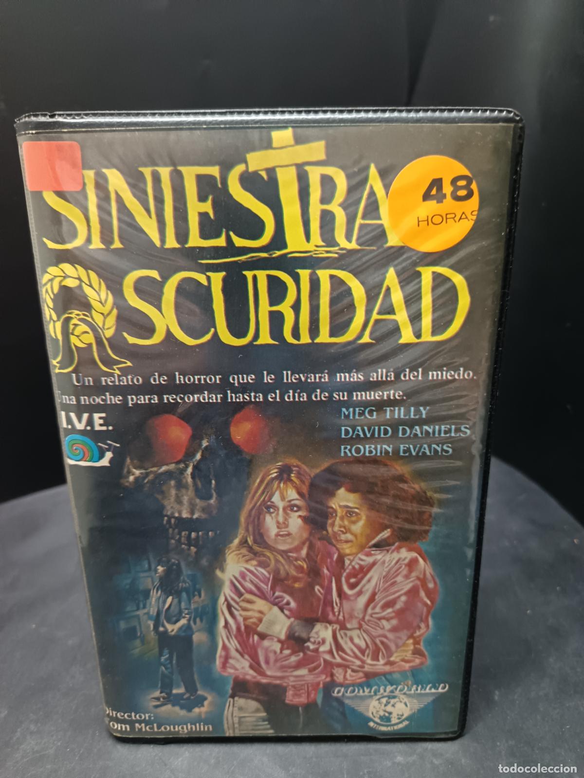 Cine: SINIESTRA OSCURIDAD de Tom McLoughlin con Meg Tilly... VHS Terror.