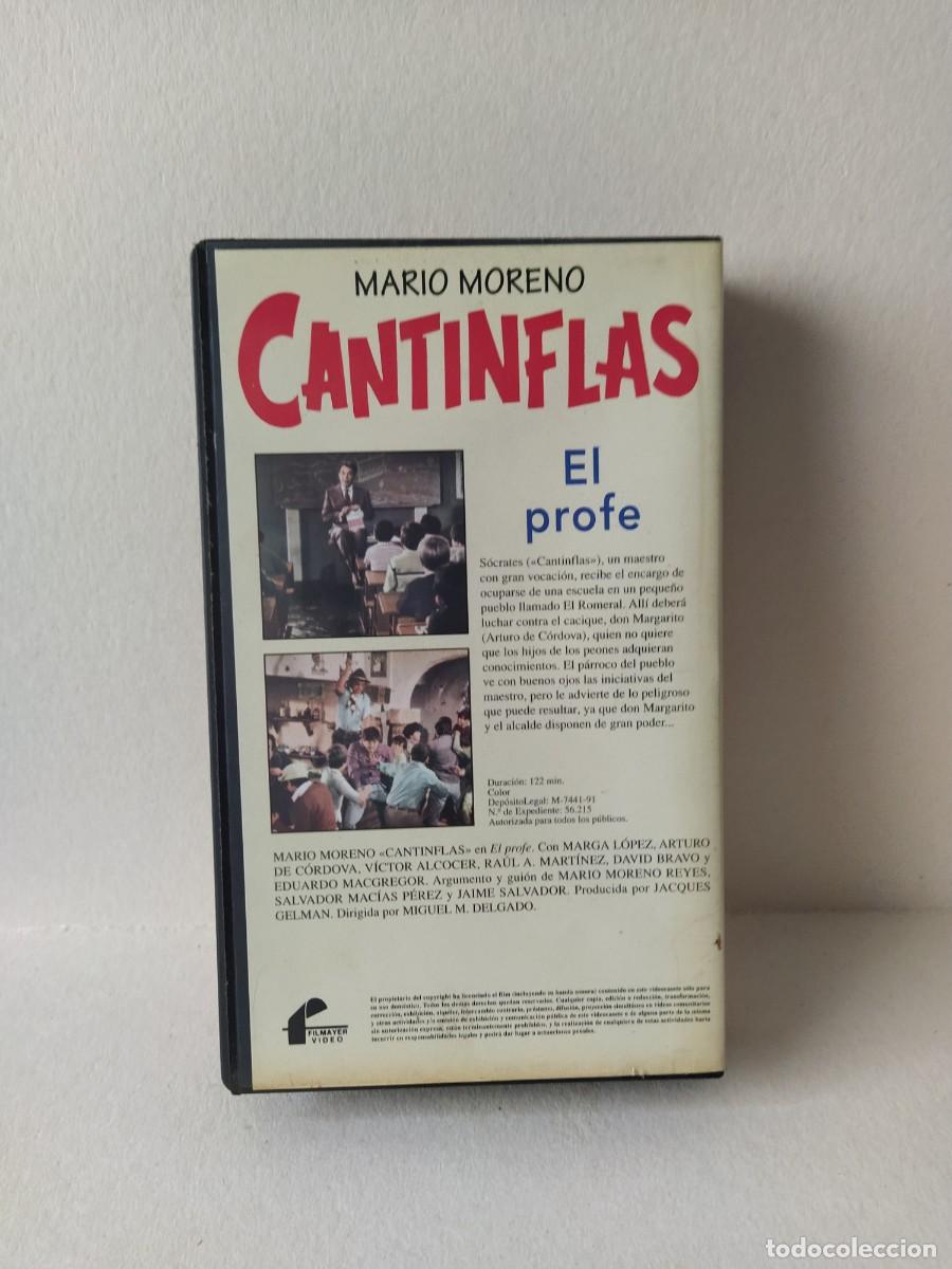 Cine: Cantinflas - El Profe (VHS) - Foto 2