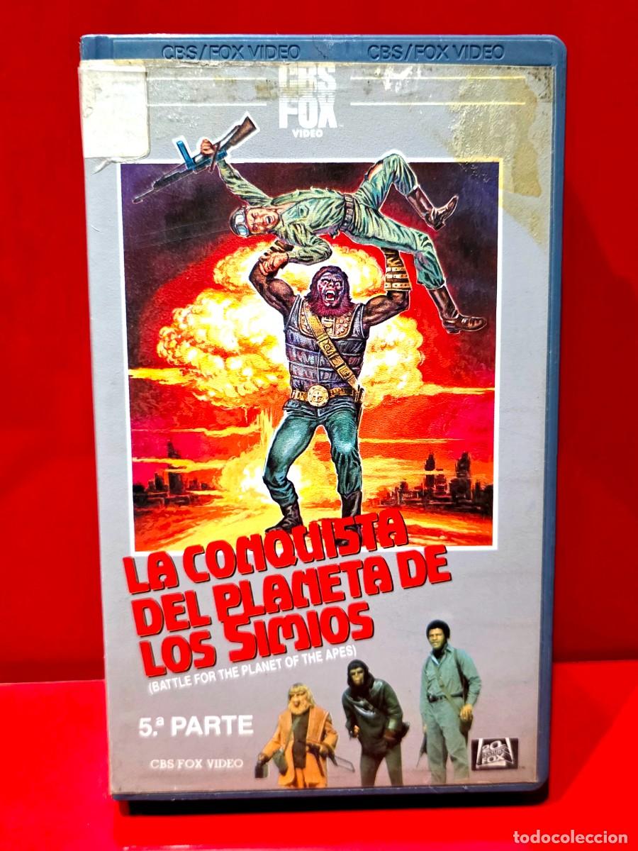 Cine: LA CONQUISTA DEL PLANETA DE LOS SIMIOS (1973) 5&ordf; y &uacute;ltima parte de la saga / SCI-FI