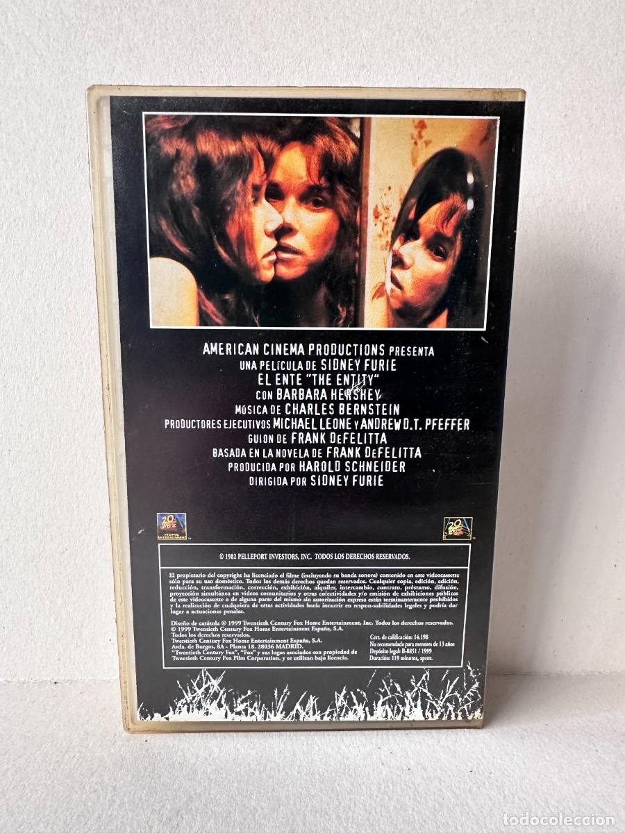 Cine: El Ente (VHS) Barbara Hershey - Foto 2