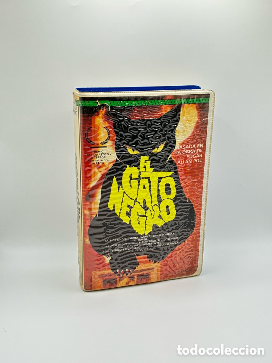 Cine: El gato negro (Lucio Fulci) VHS
