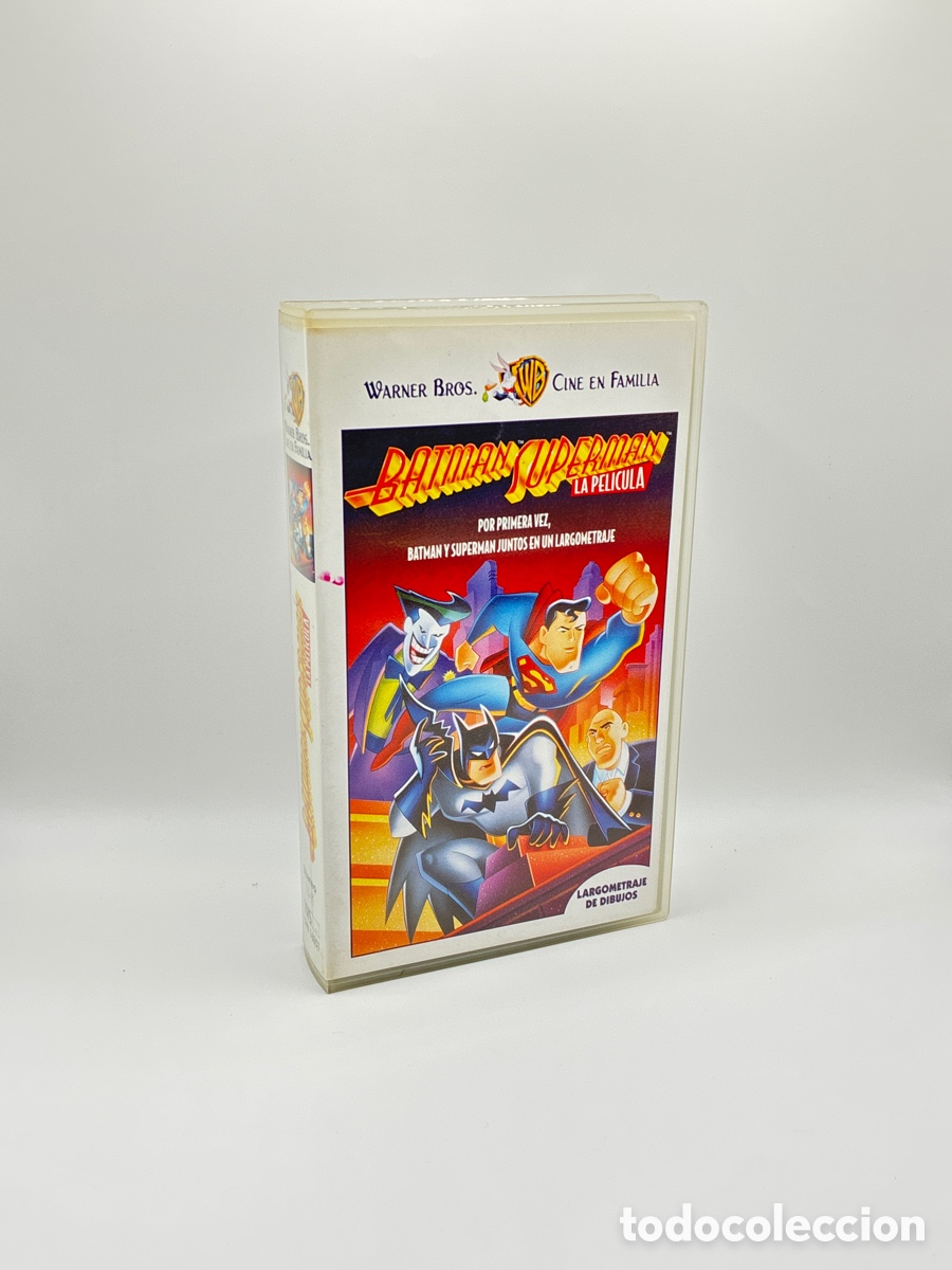 Cine: Batman y Superman La pel&iacute;cula VHS