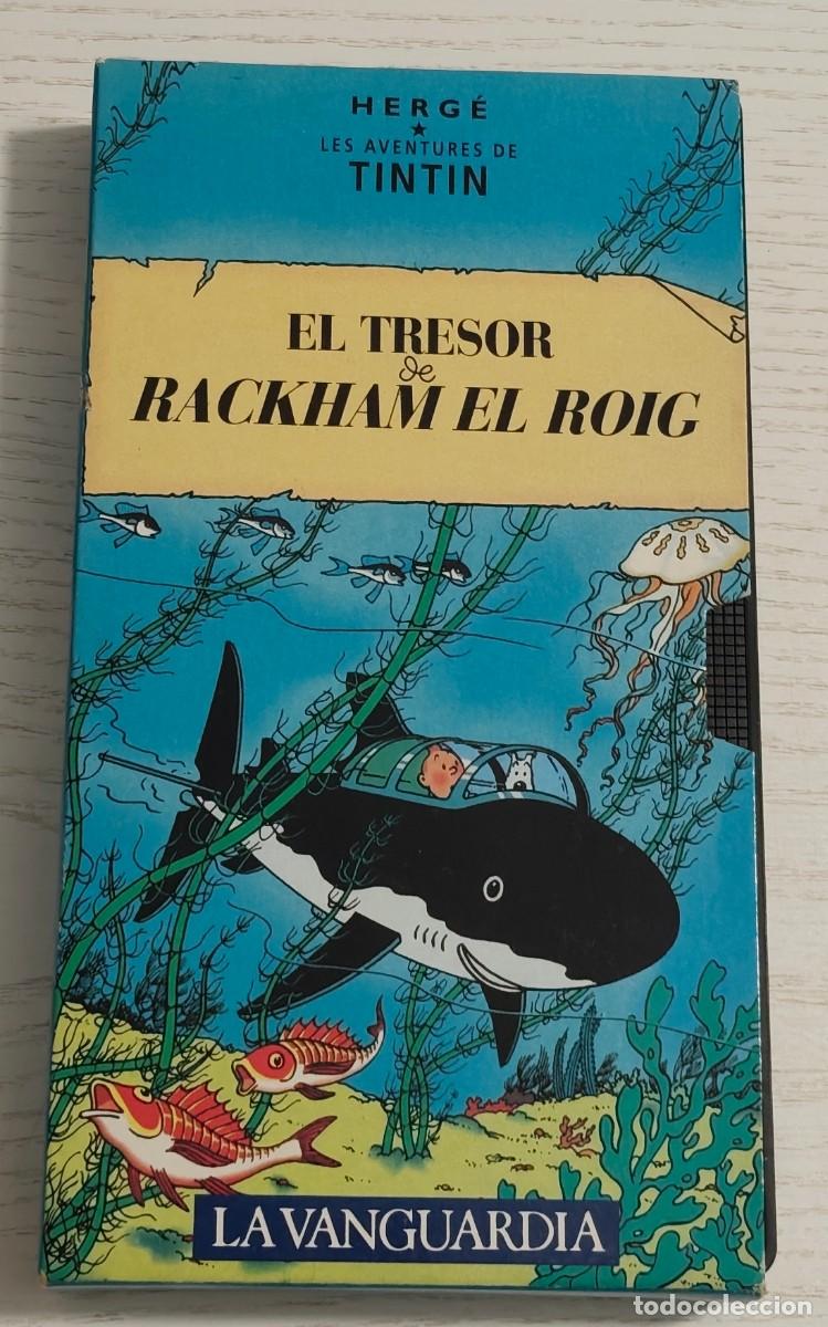 Cinema: CINTA VHS N&ordm; 19 DE LA COLECCI&Oacute;N ''LES AVENTURES DE TINTIN'' - EL TRESOR DE RACHHAM EL ROIG