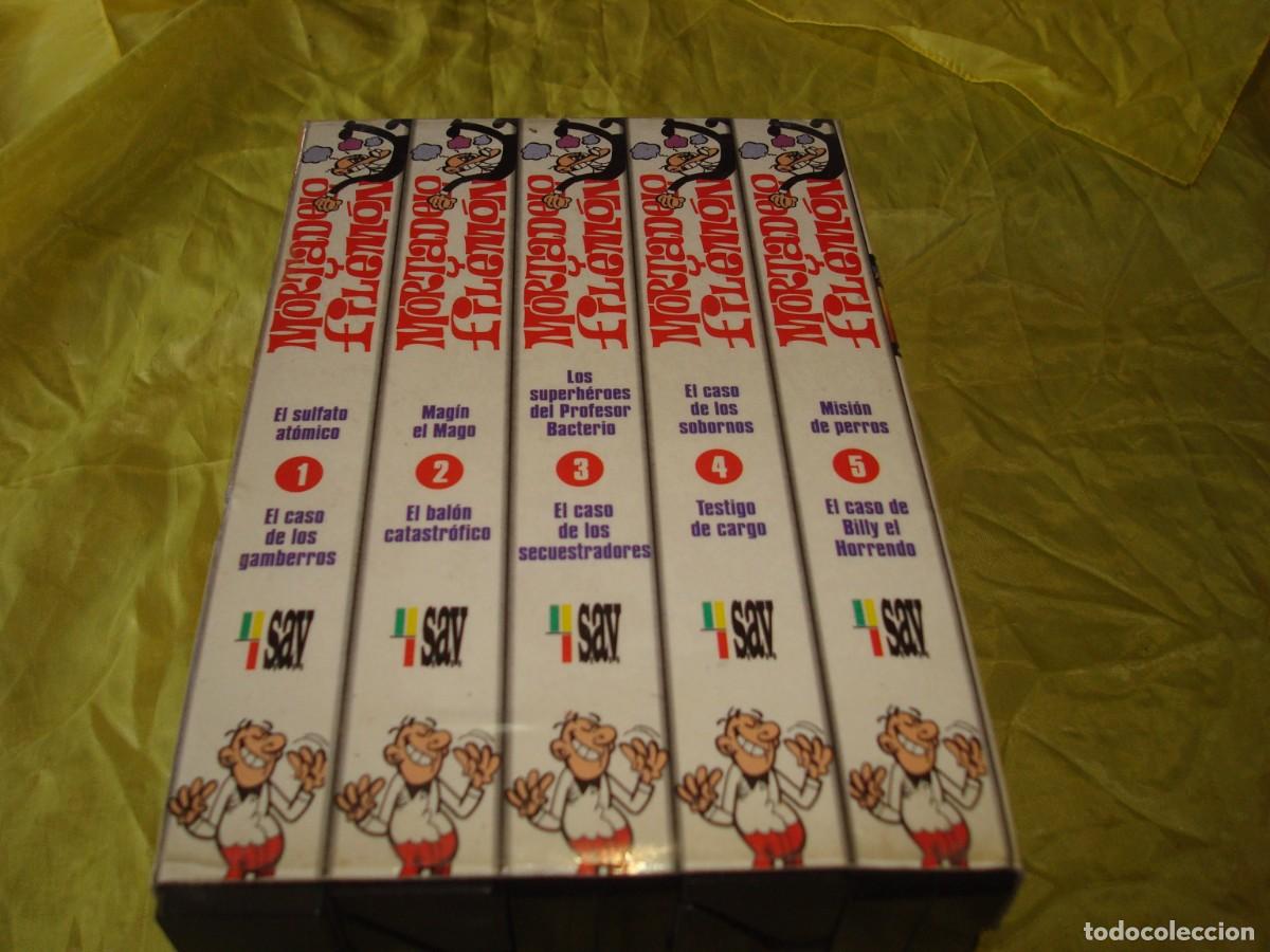 Cinema: MORTADELO Y FILEMON. 5 PELICULAS EN VHS