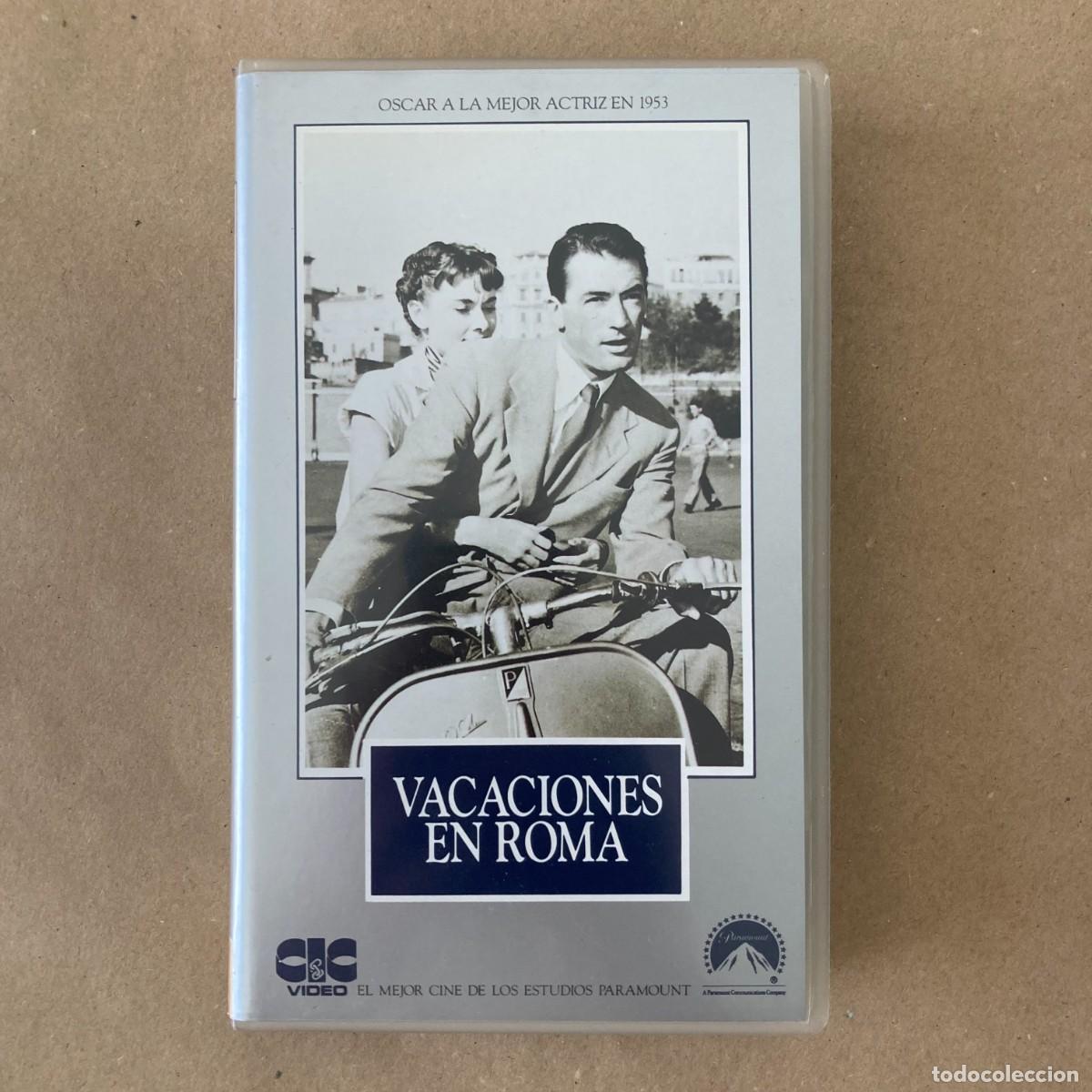 Cine: VACACIONES EN ROMA - VHS